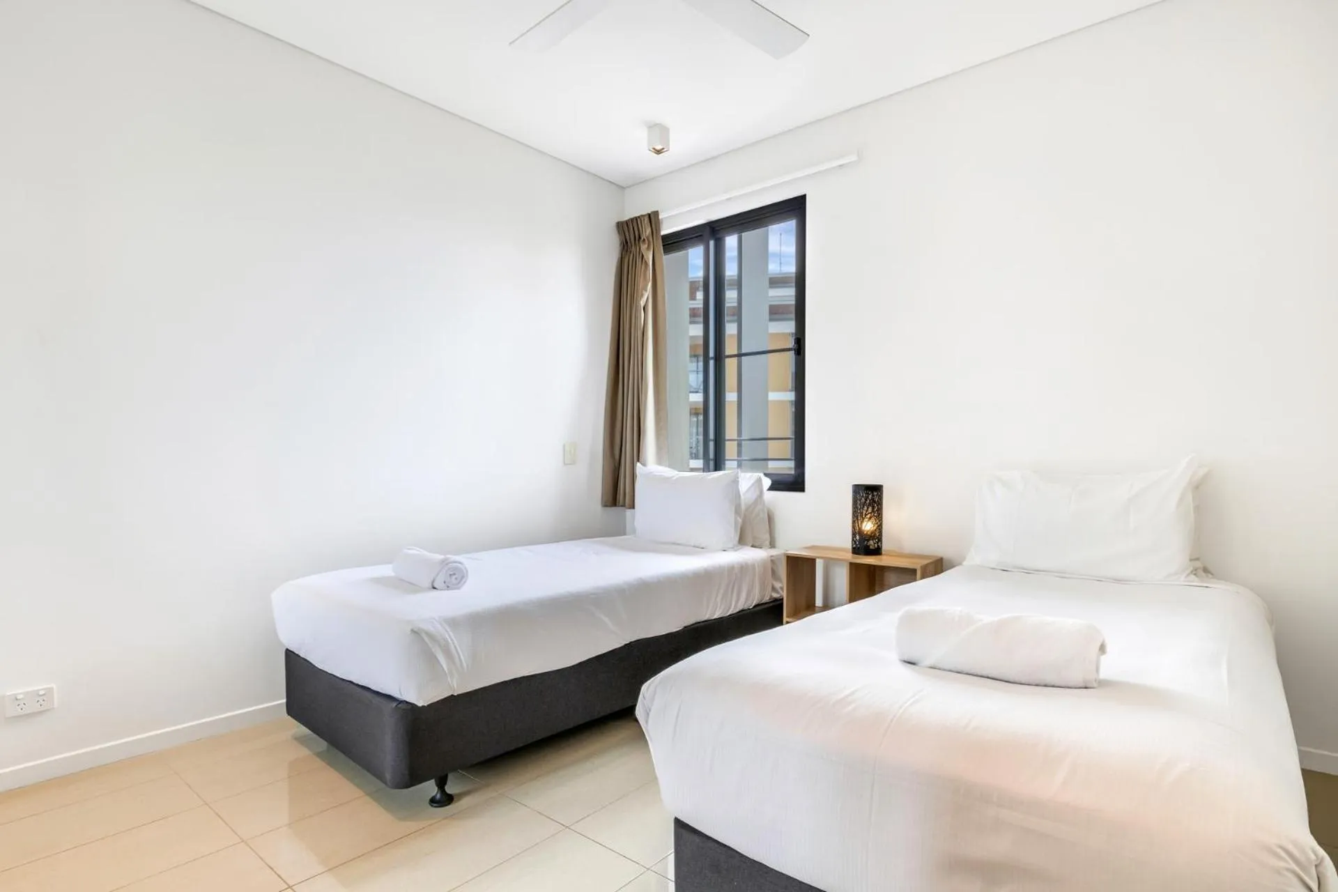 Bedroom, Bed in Darwin Waterfront Short Stay Apartments