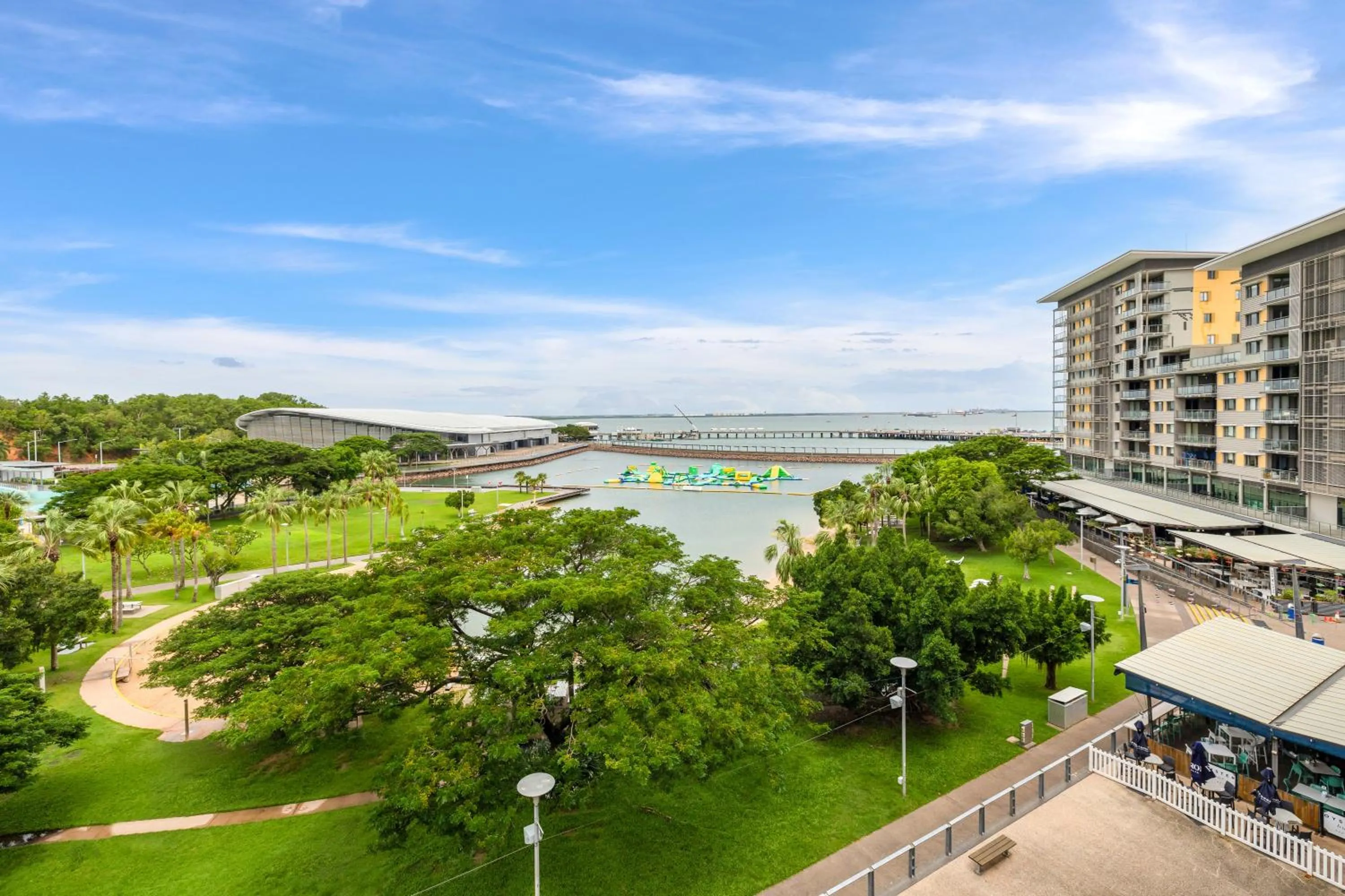 Property building in Darwin Waterfront Short Stay Apartments