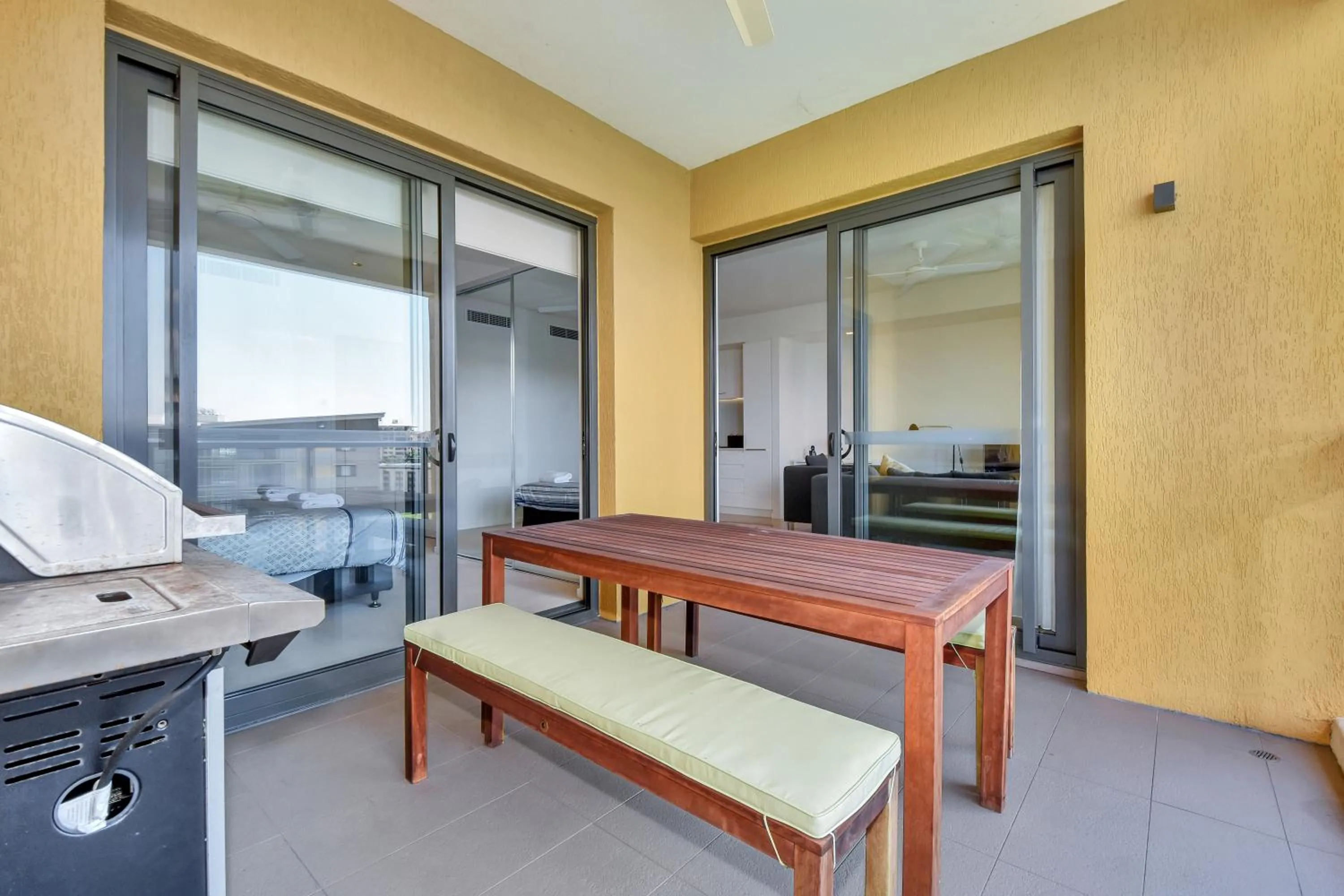Balcony/Terrace in Darwin Waterfront Short Stay Apartments