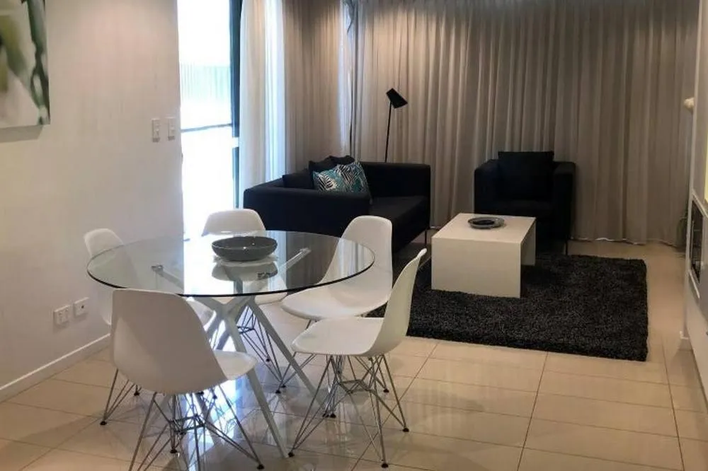 Living room in Darwin Waterfront Short Stay Apartments