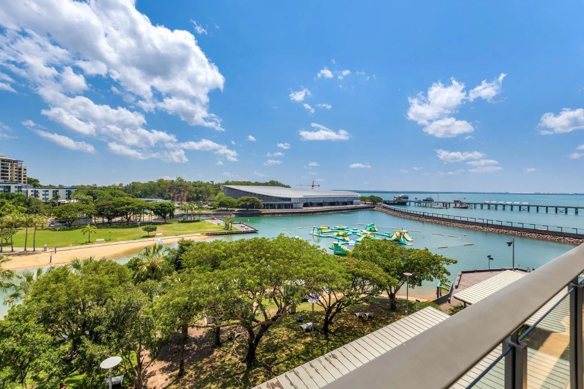 Sea view in Darwin Waterfront Short Stay Apartments