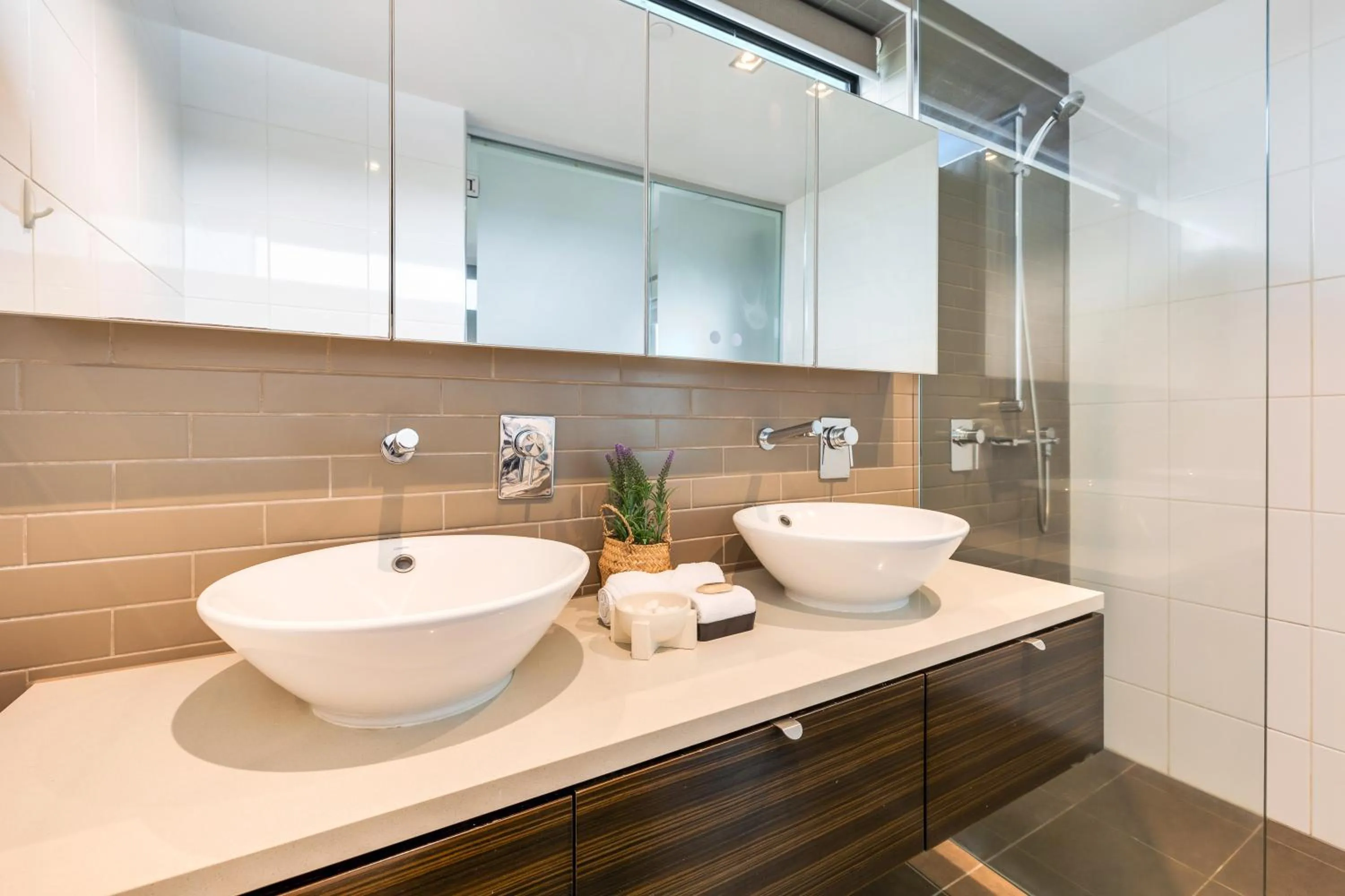 Bathroom in Darwin Waterfront Short Stay Apartments