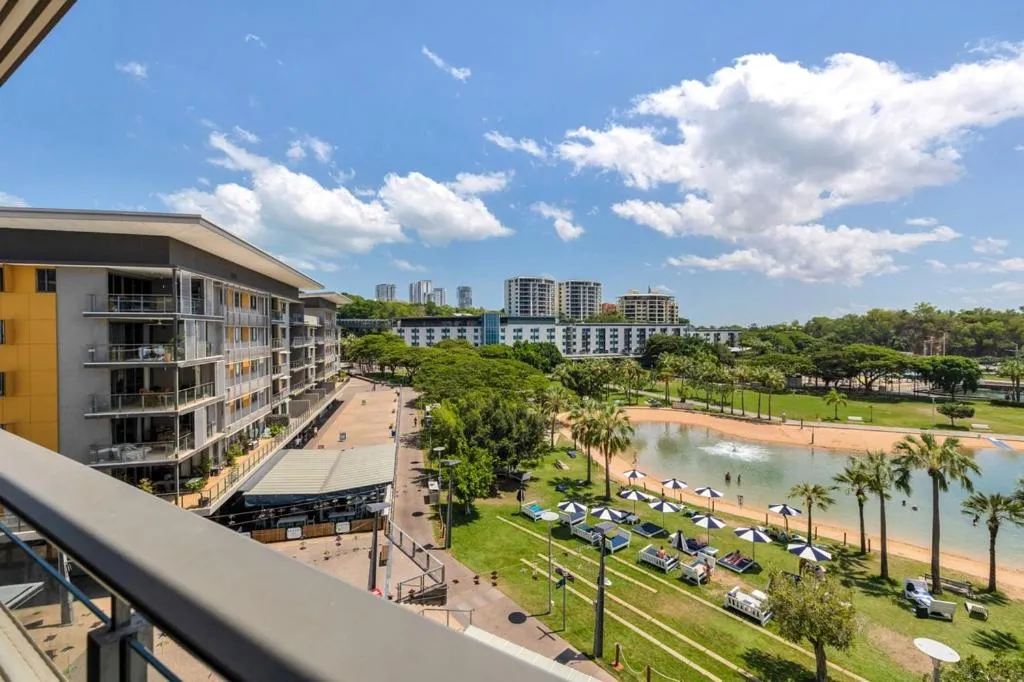 Balcony/Terrace in Darwin Waterfront Short Stay Apartments