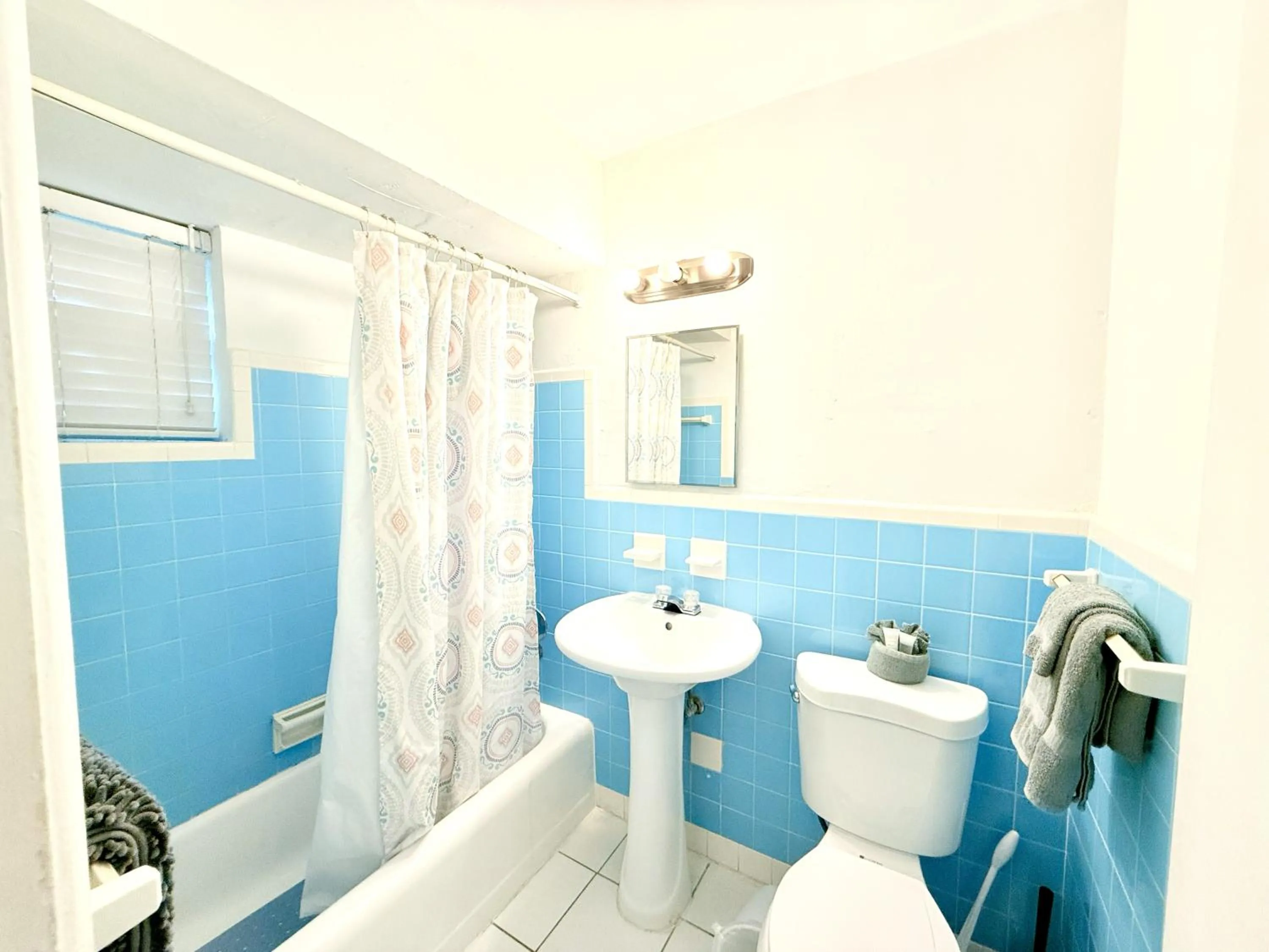 Shower in Southwinds Inn by The Gold Nests