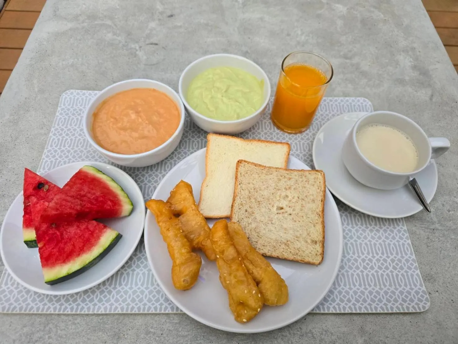 Breakfast in Hug Nimman Hotel