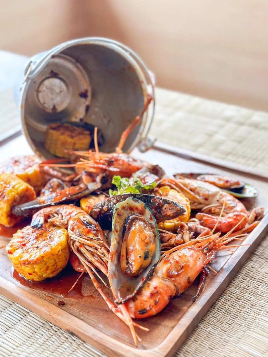 Food in Golden Tulip Pattaya Beachfront Resort