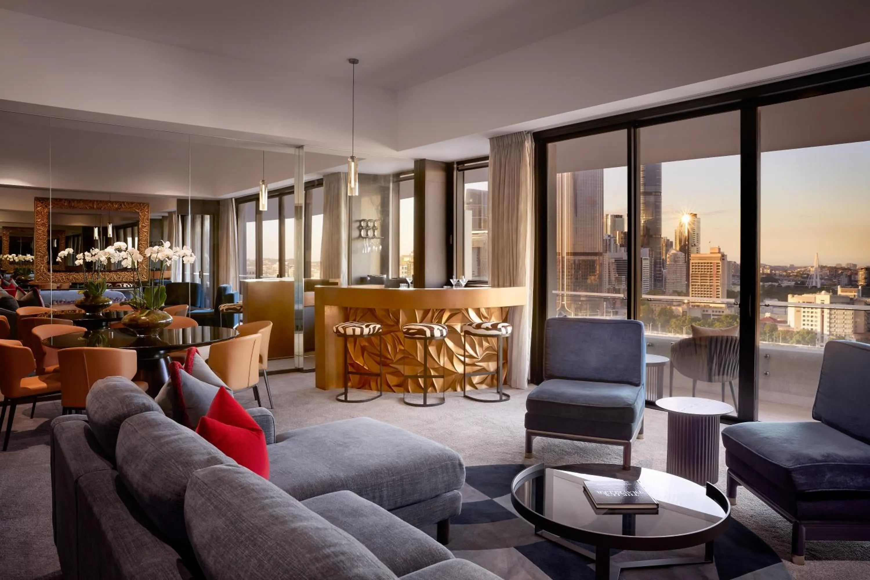 Living room in Emporium Hotel South Bank