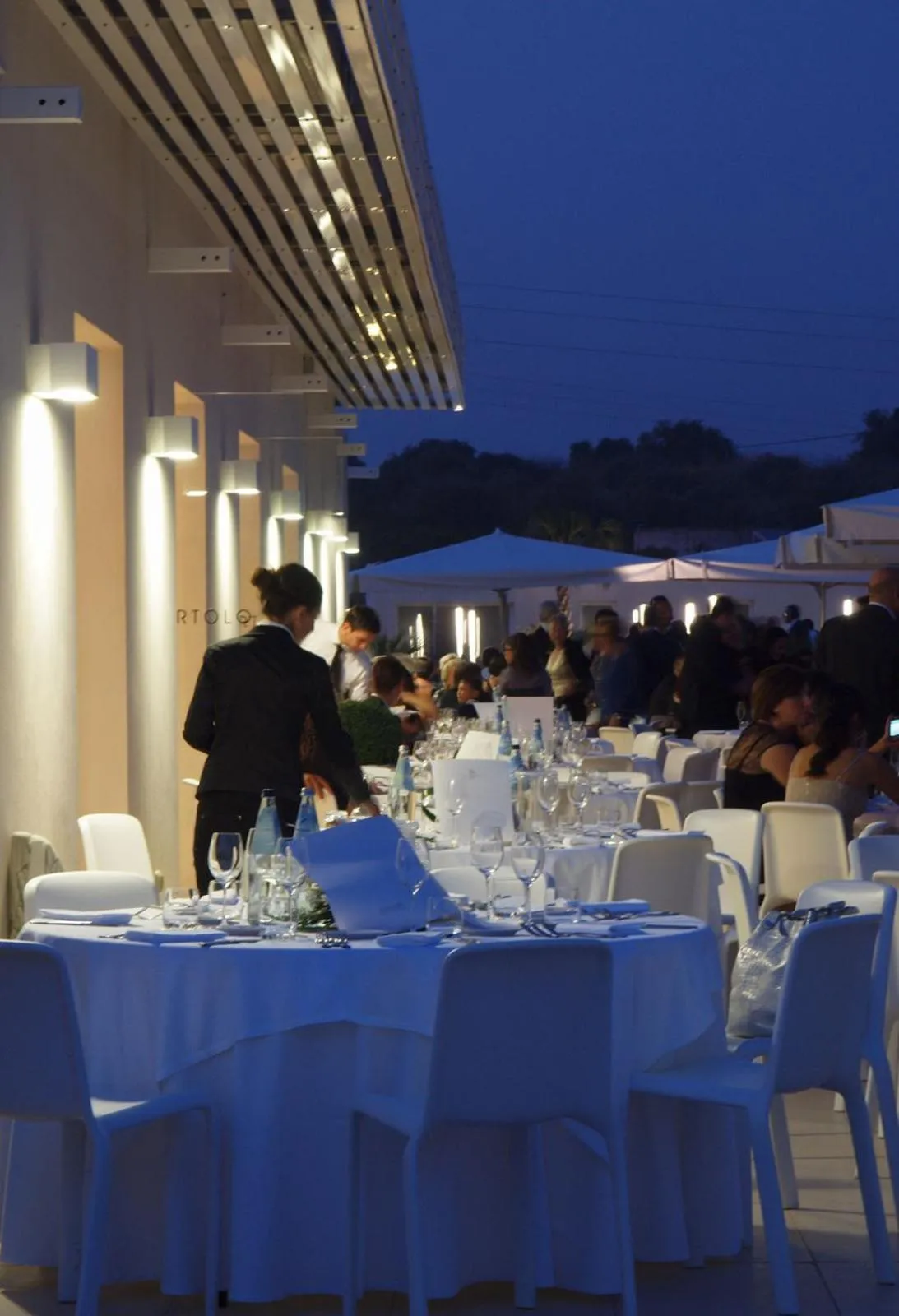 group of guests in Hotel Villa San Bartolo