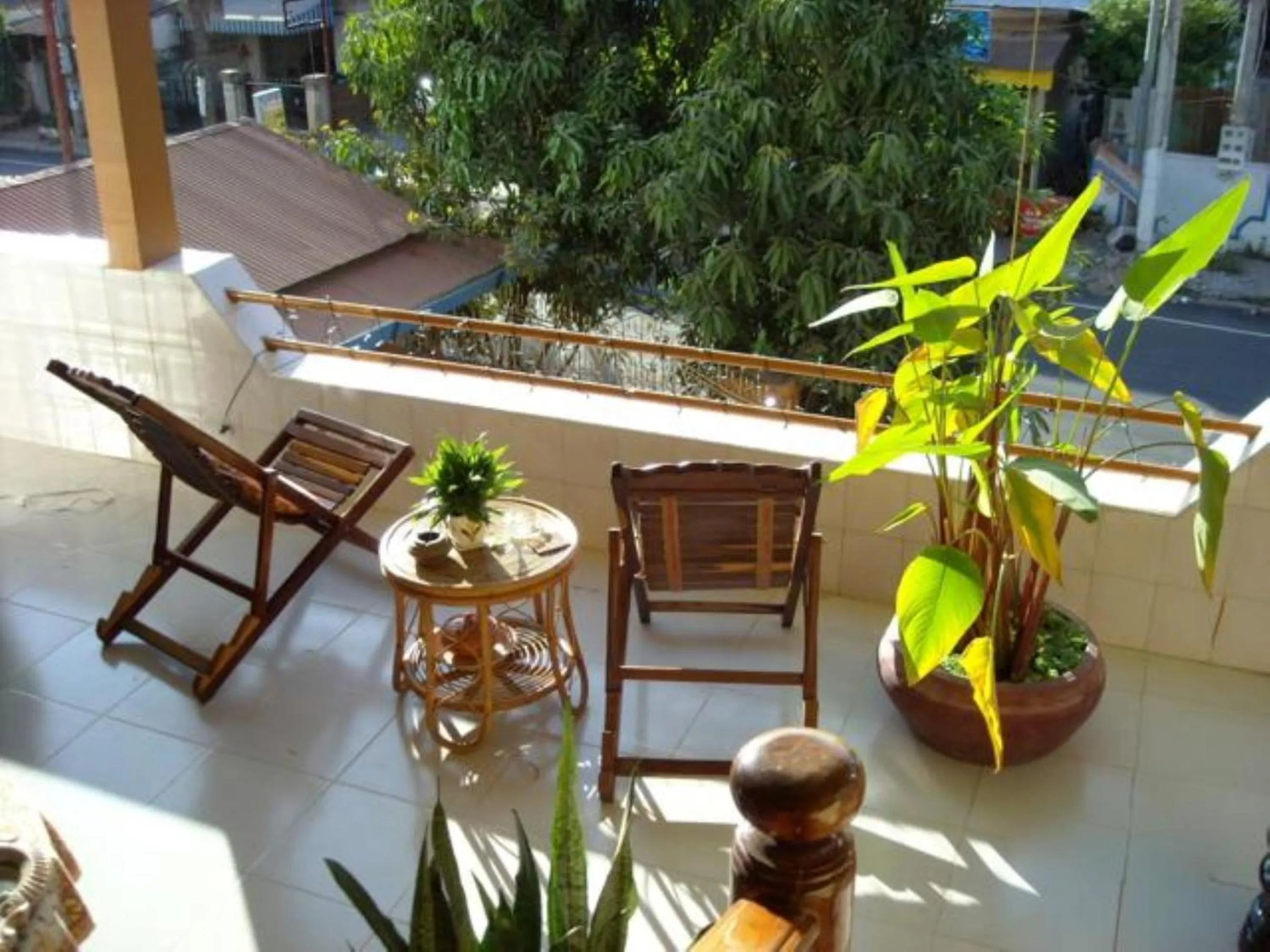 Balcony/Terrace in Seven Candles Guesthouse