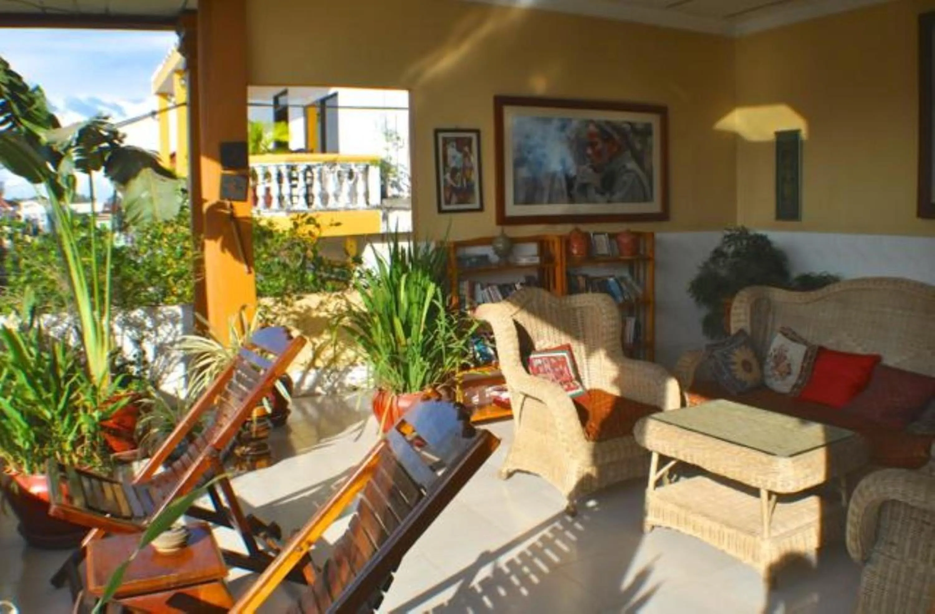 Balcony/Terrace in Seven Candles Guesthouse