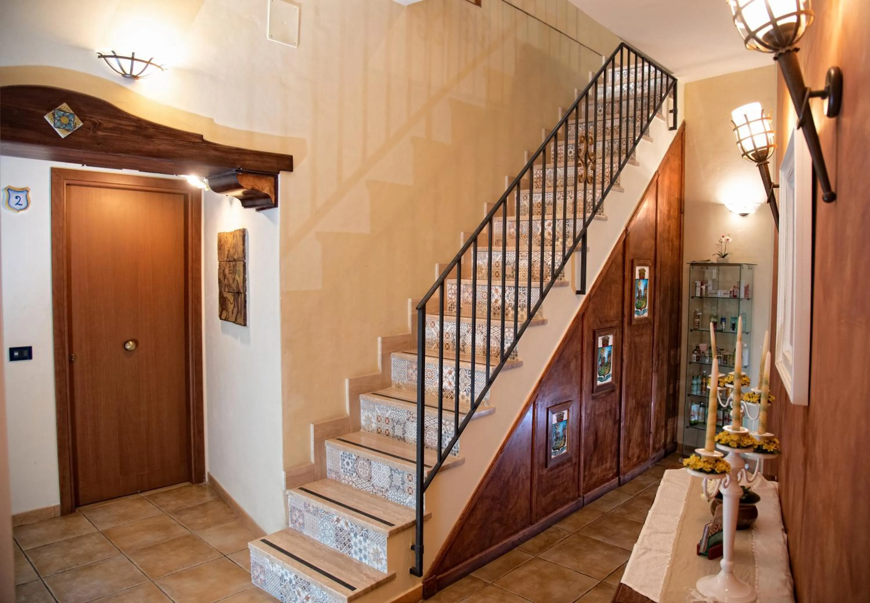 Lobby or reception in Bed and Breakfast Conte Luna