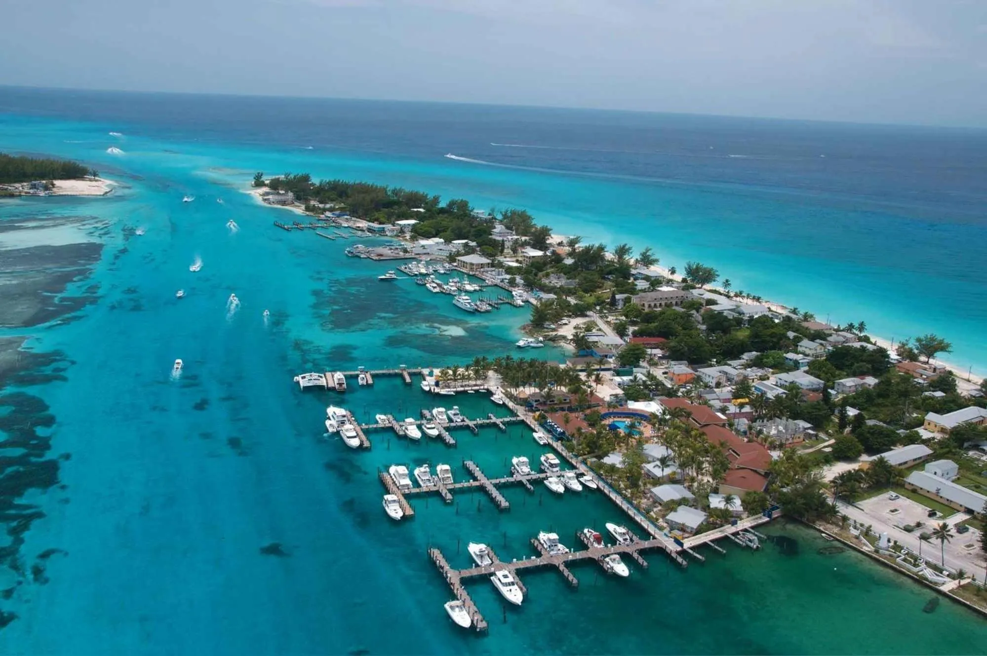 Bird's eye view in Bimini Big Game Club Resort & Marina