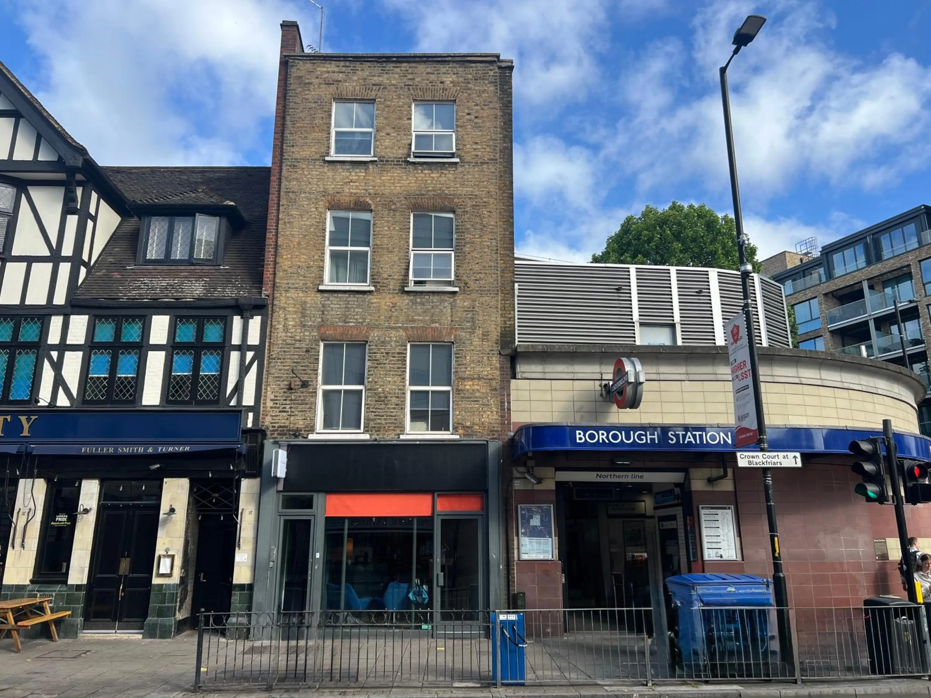 Property building in The Borough