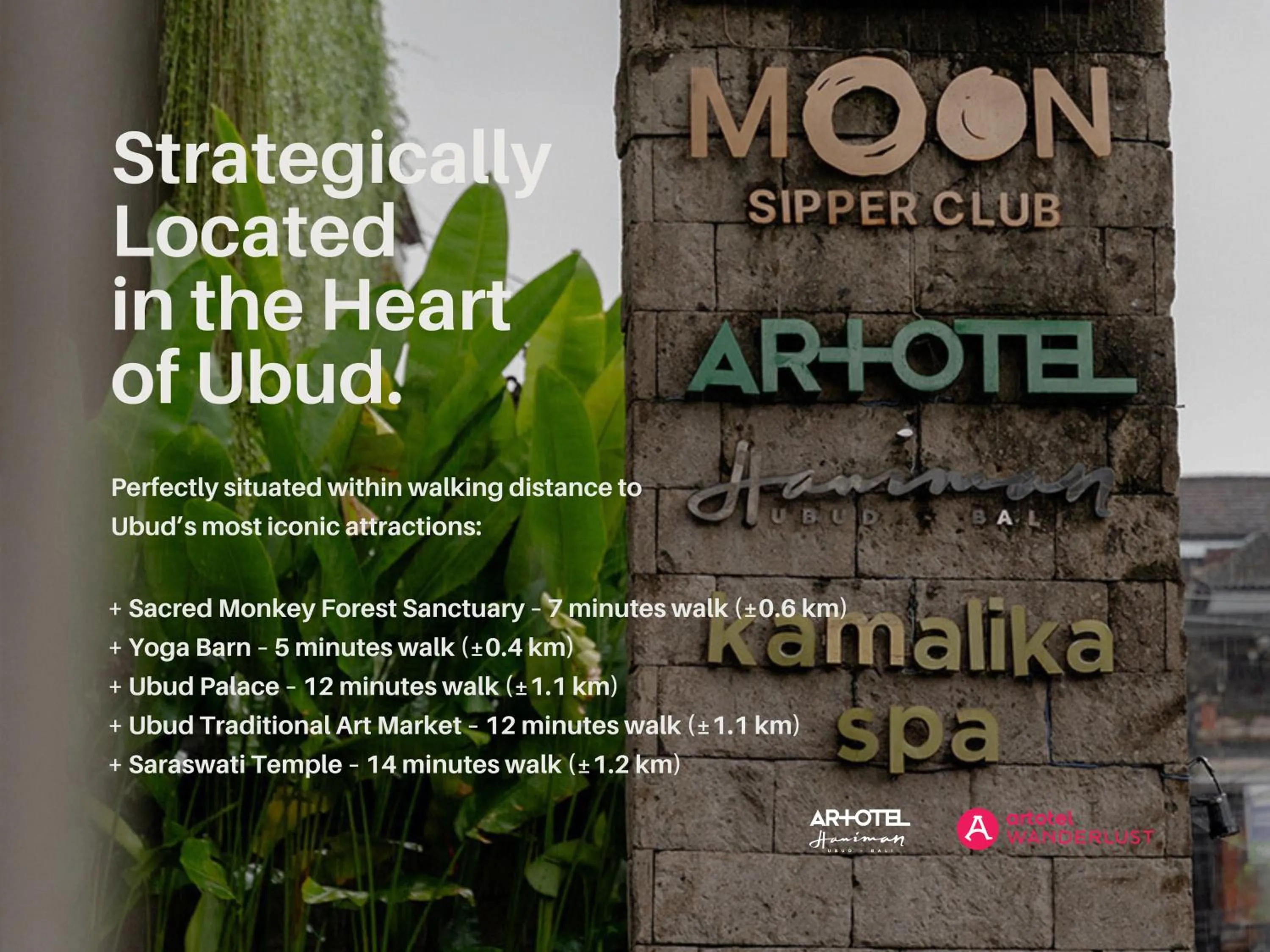 Nearby landmark in ARTOTEL Haniman Ubud