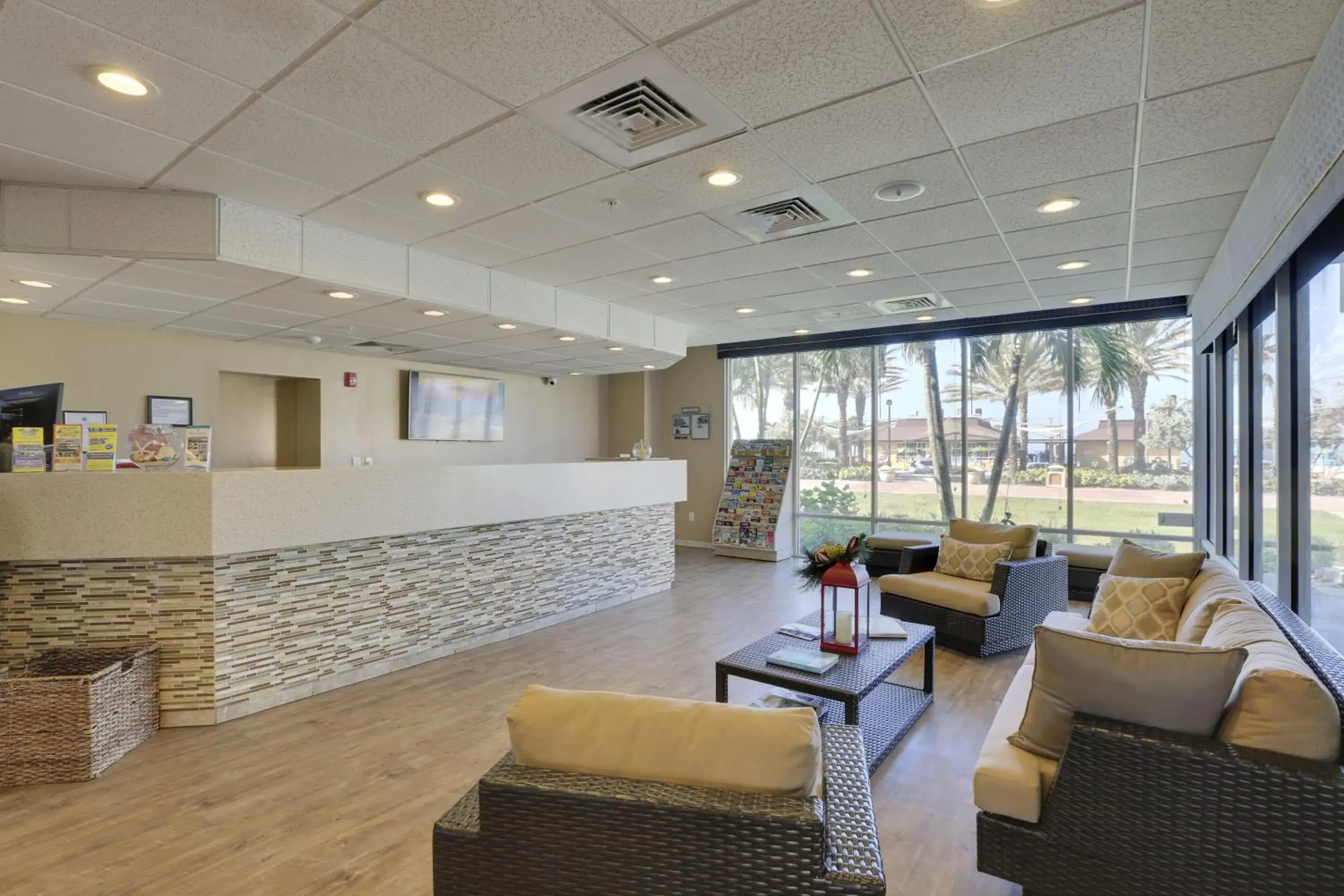 Lobby or reception in The Beachview Inn Clearwater Beach Lobby or reception in The Beachview Inn Clearwater Beach