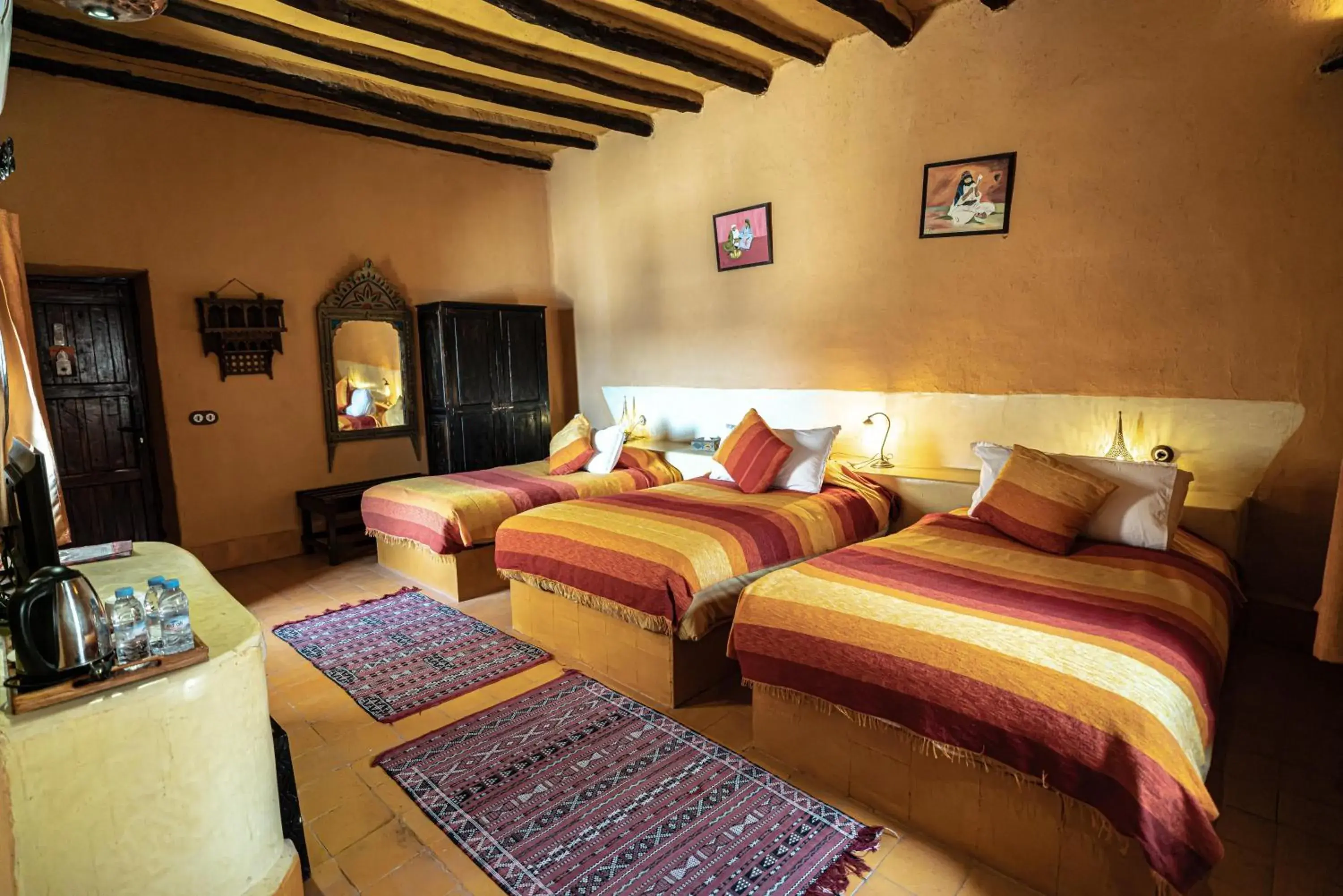 Triple Room in Kasbah Hotel Tombouctou Triple Room in Kasbah Hotel Tombouctou