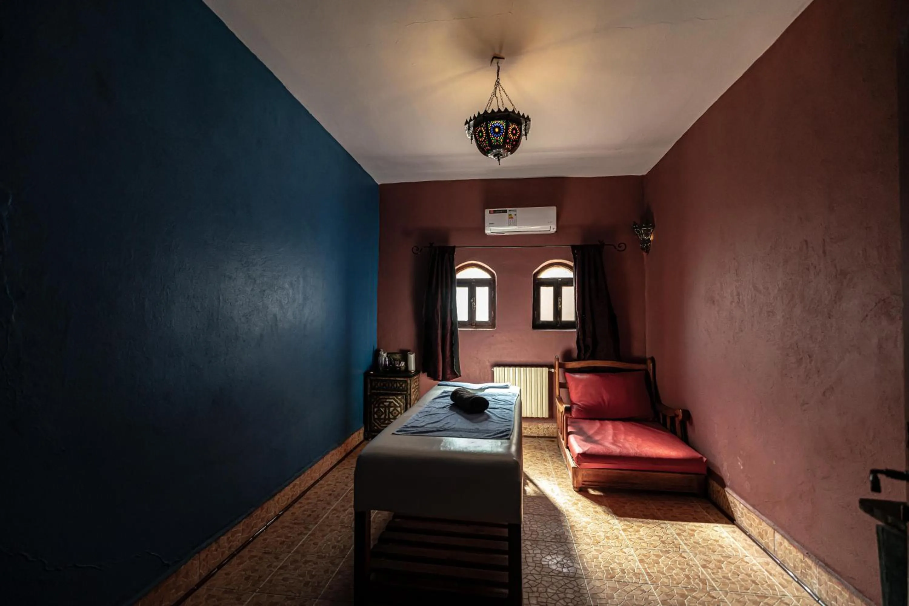 Bed in Kasbah Hotel Tombouctou