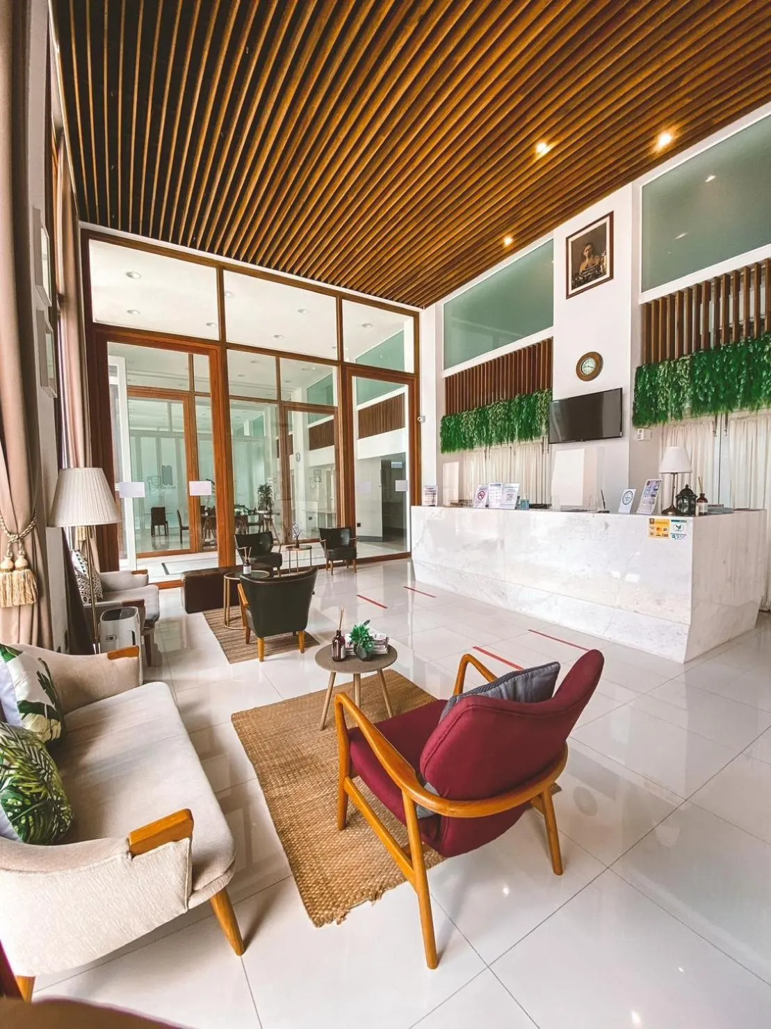 Lobby or reception in Phurinda Residence