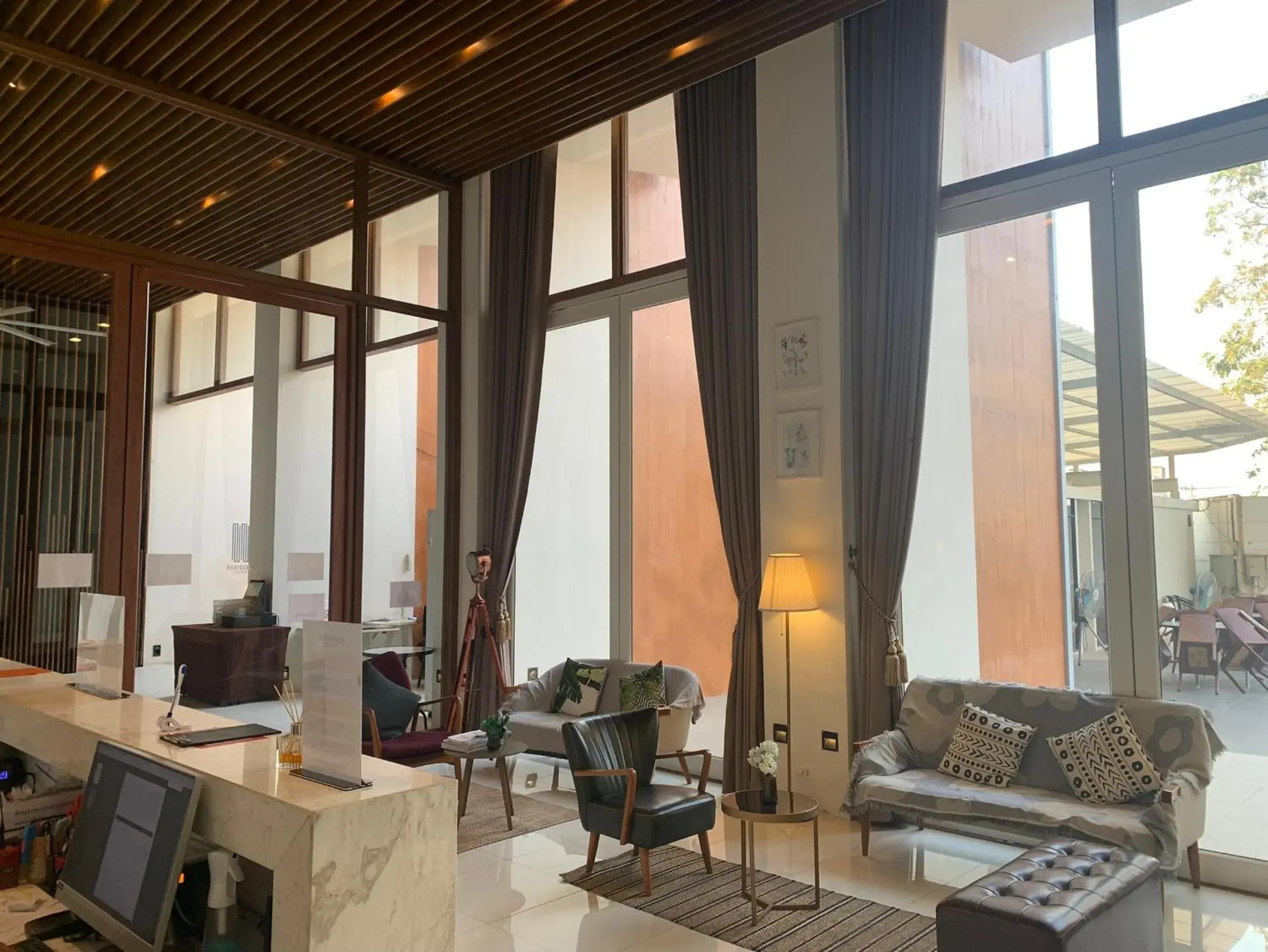 Lobby or reception in Phurinda Residence Lobby or reception in Phurinda Residence