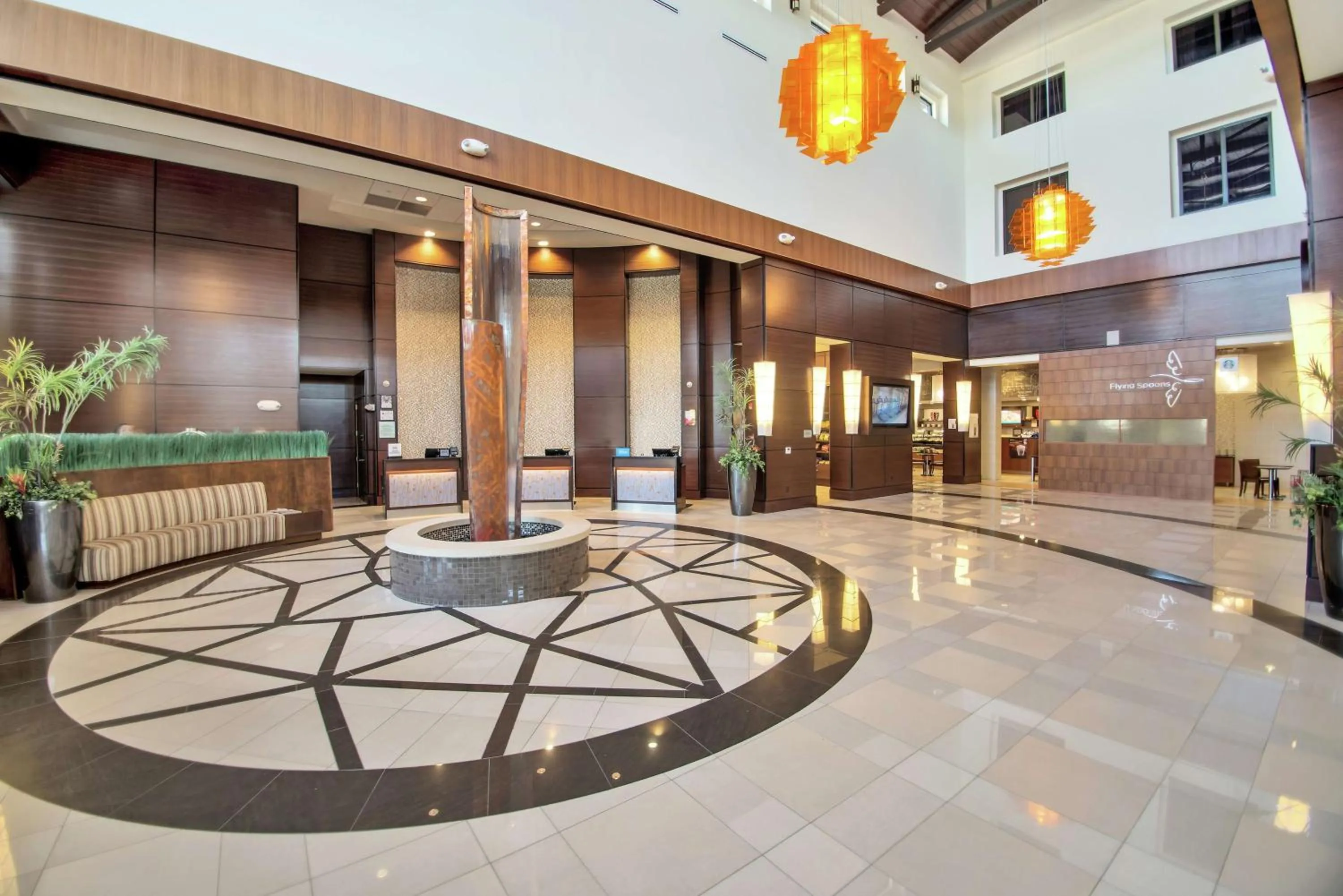 Lobby or reception in Embassy Suites by Hilton Fayetteville Fort Bragg