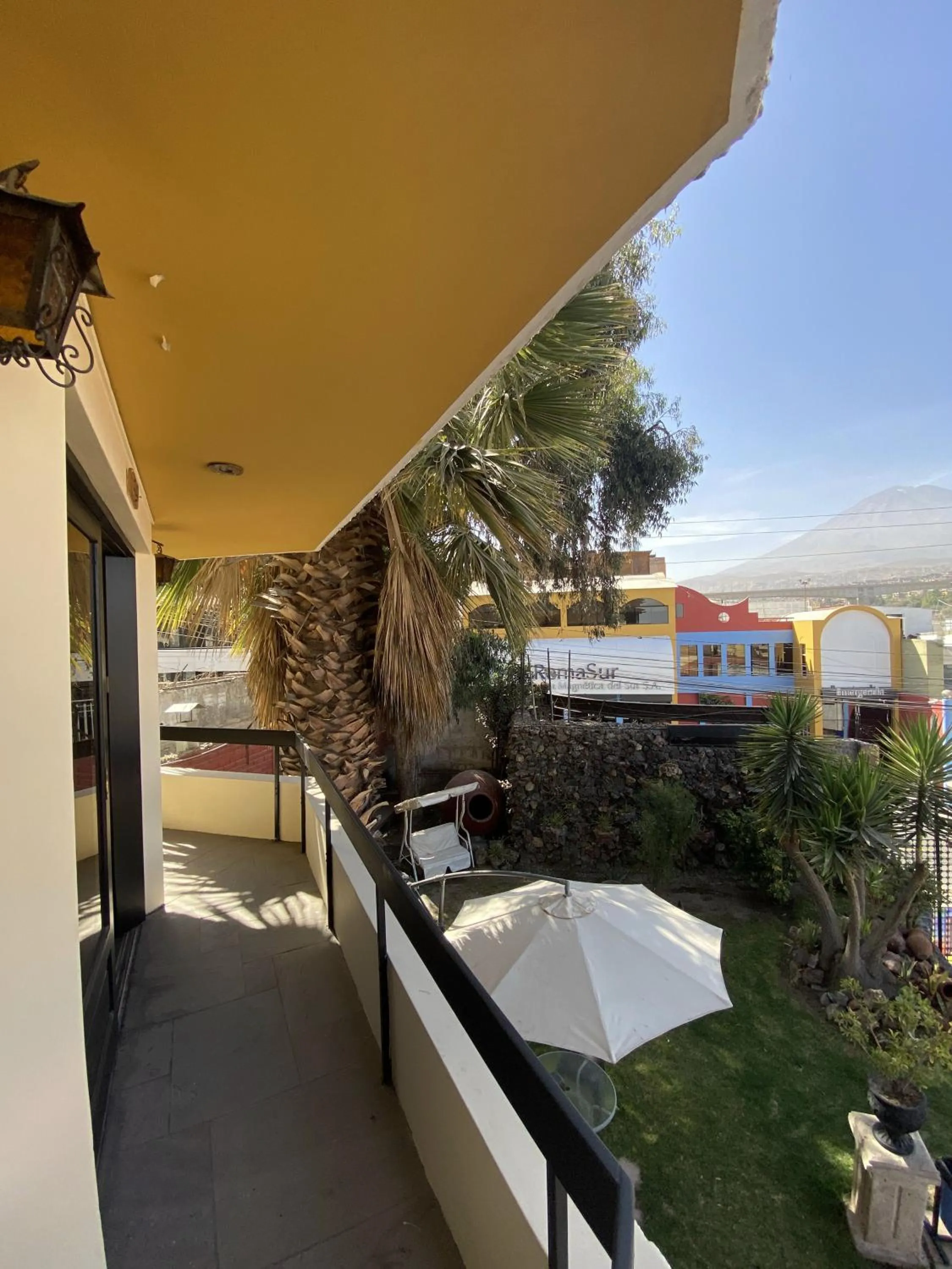 Balcony/Terrace in Hotel Andenes