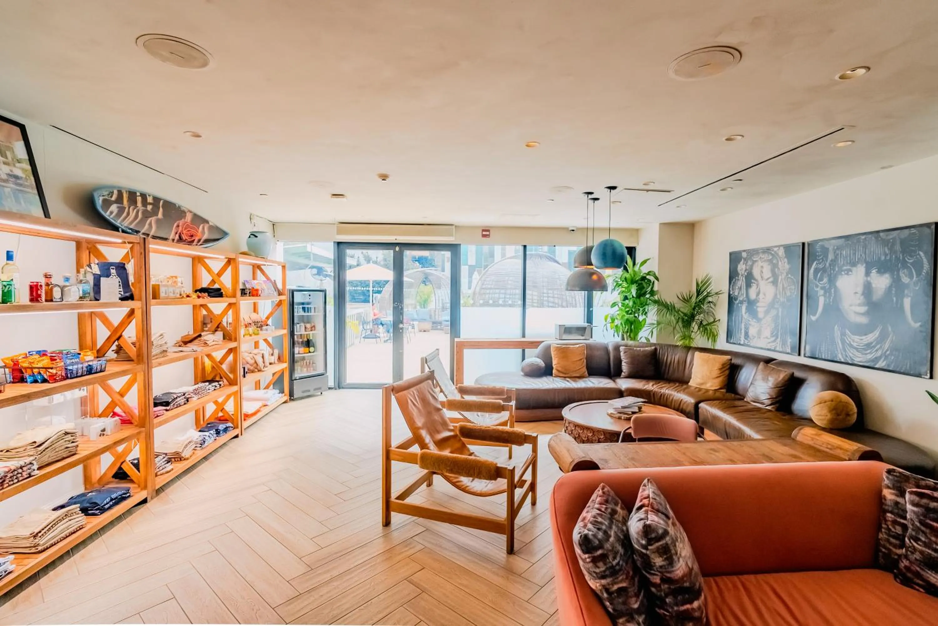 Lobby or reception in CODA Williamsburg