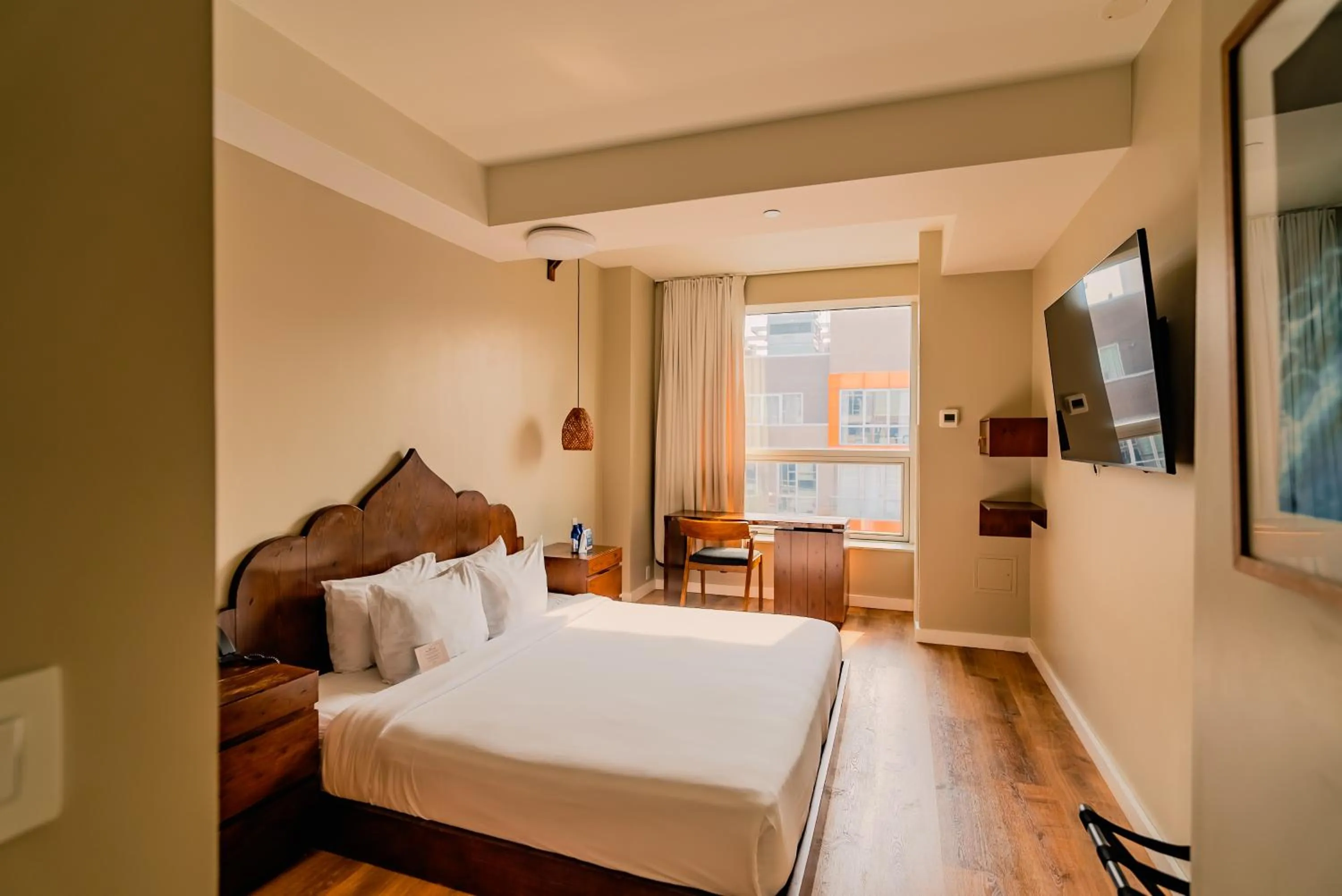 Bedroom, Bed in CODA Williamsburg