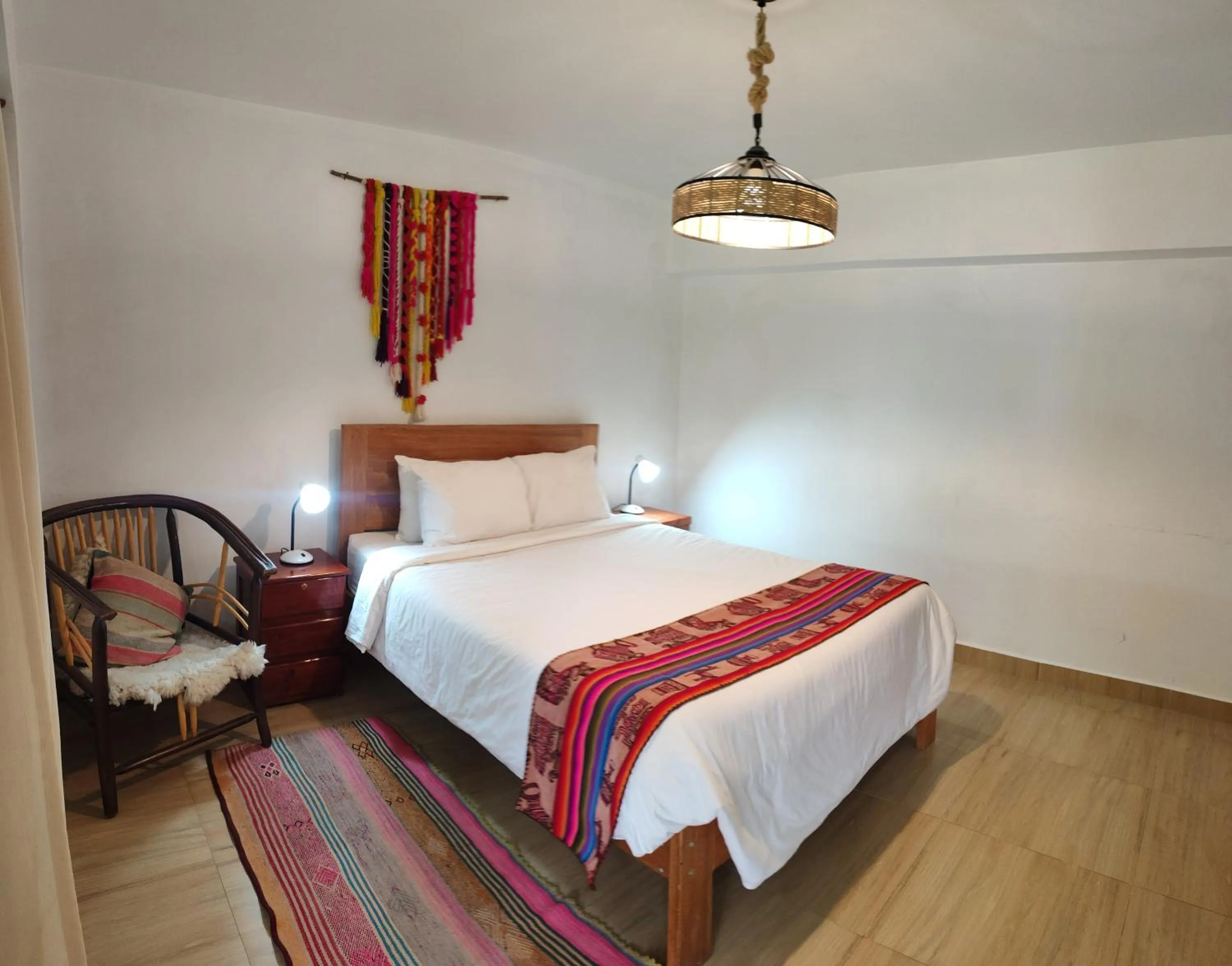 Bed in Hospedaje Chaska Pisac