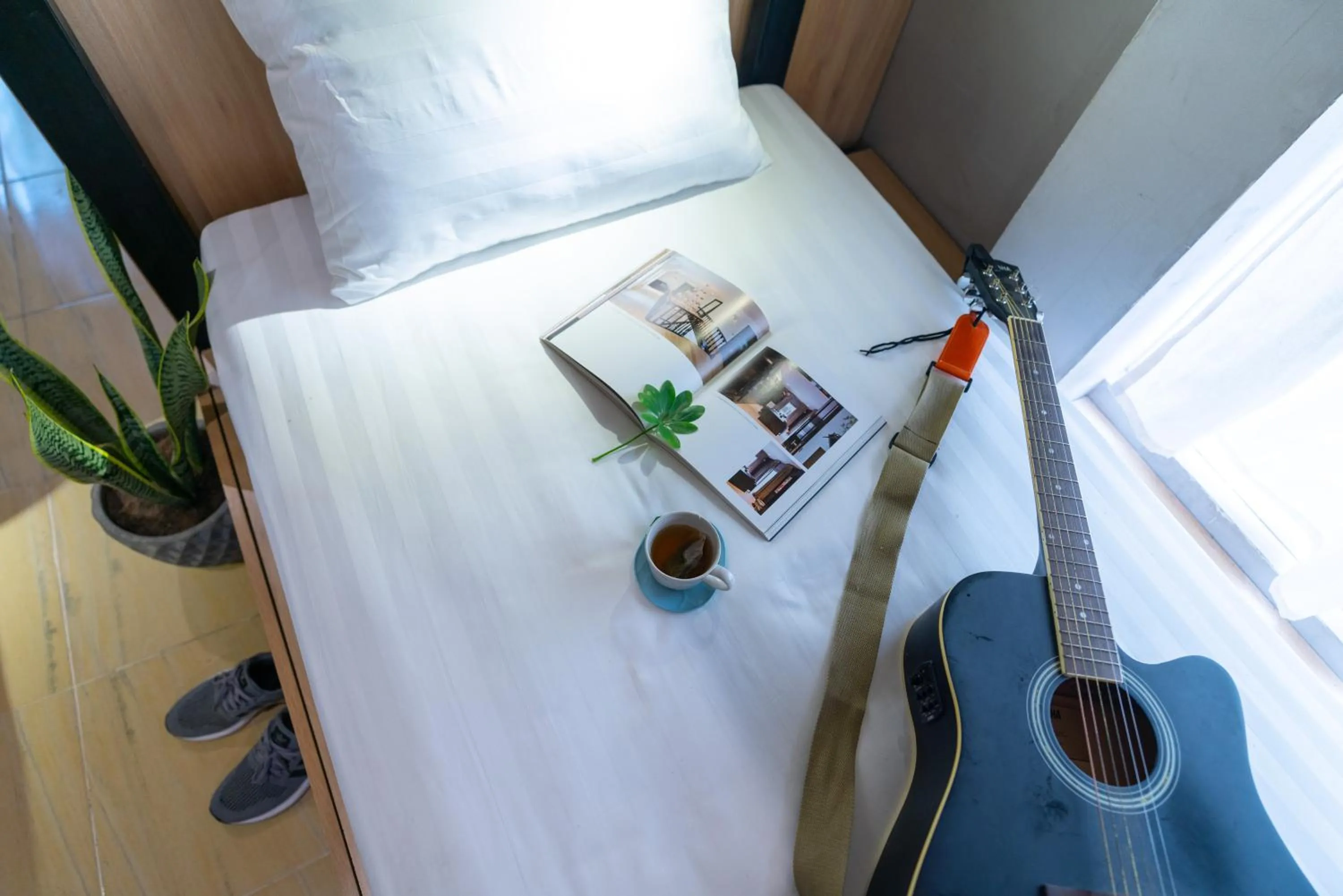 Bed in 9 Hostel and Bar