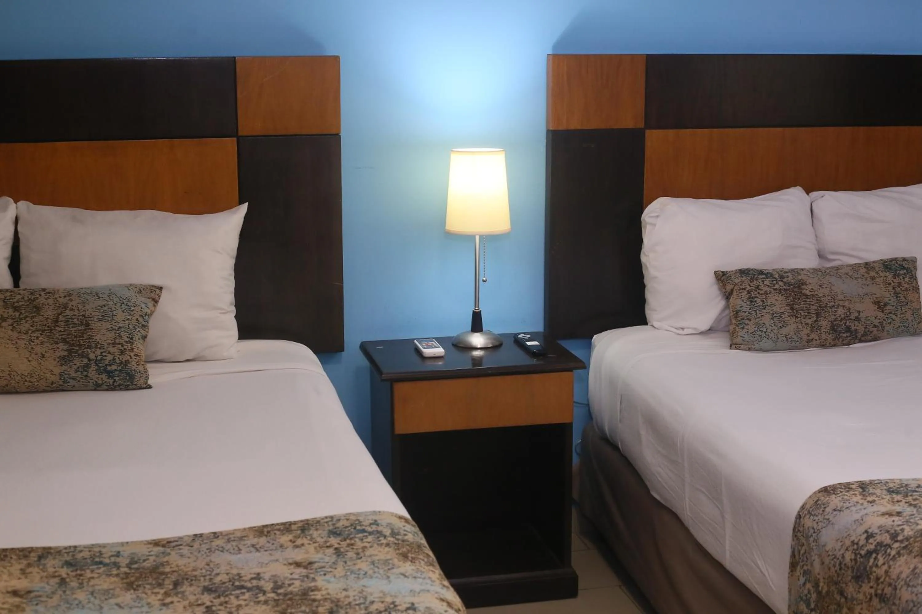 Bed in Metro Hotel Panama