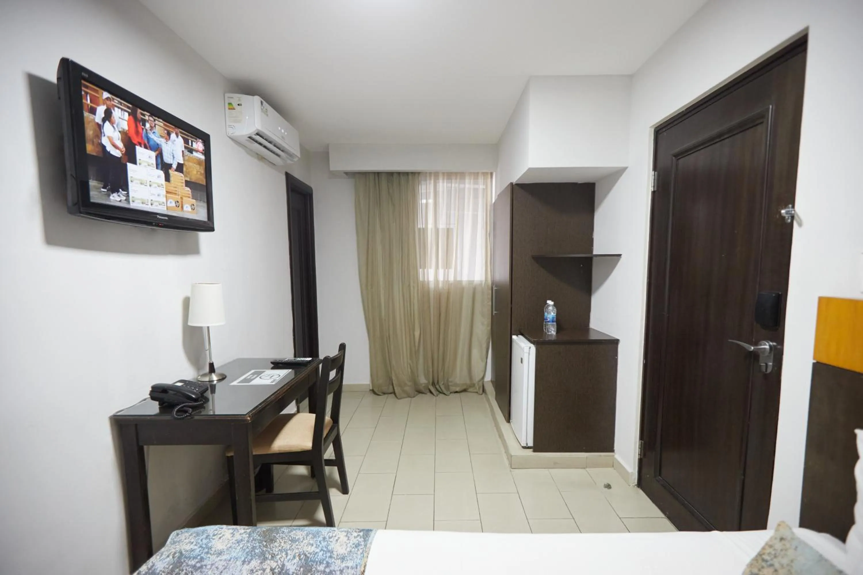 Bed in Metro Hotel Panama