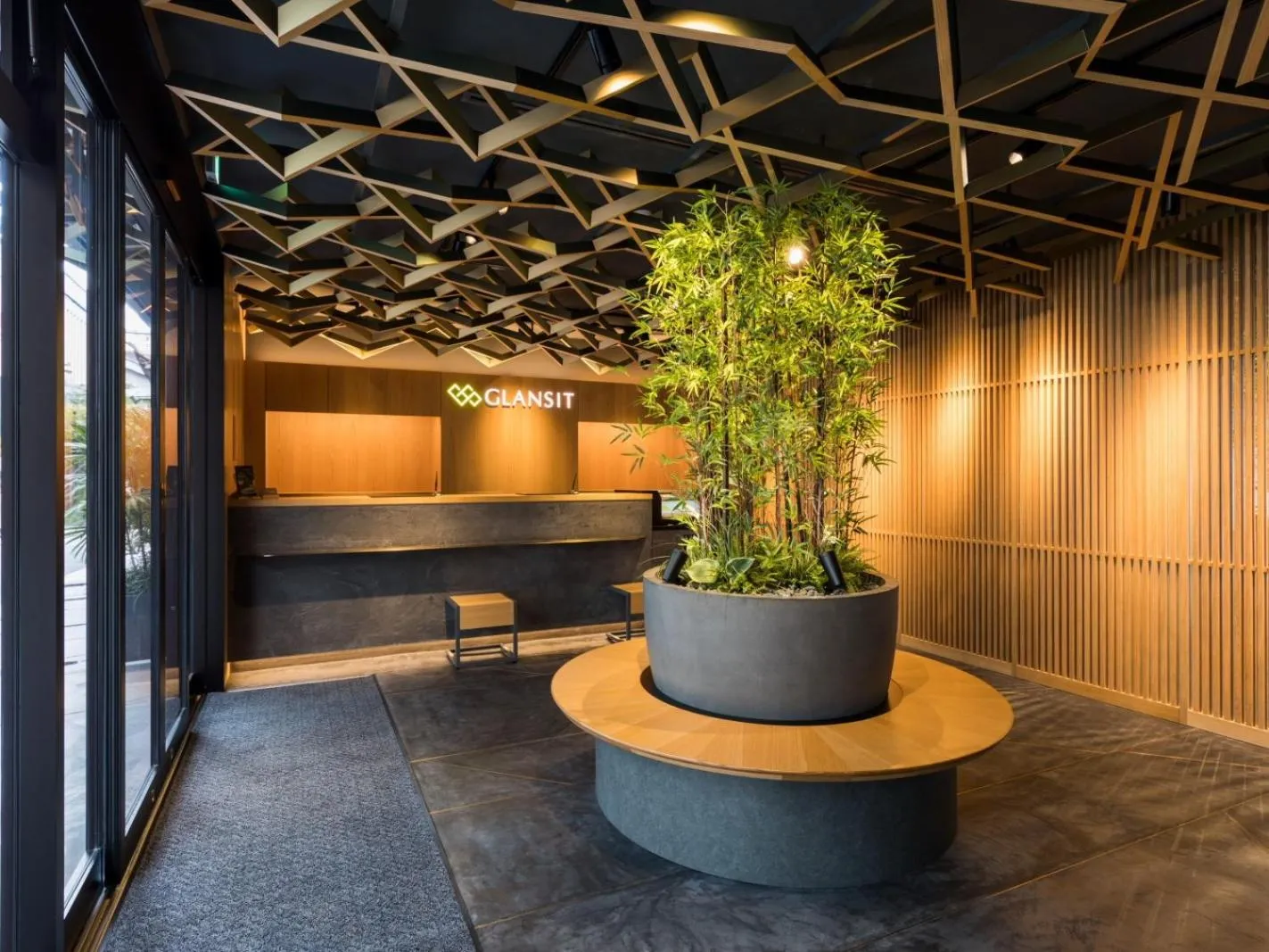 Lobby or reception in Glansit Kyoto Kawaramachi