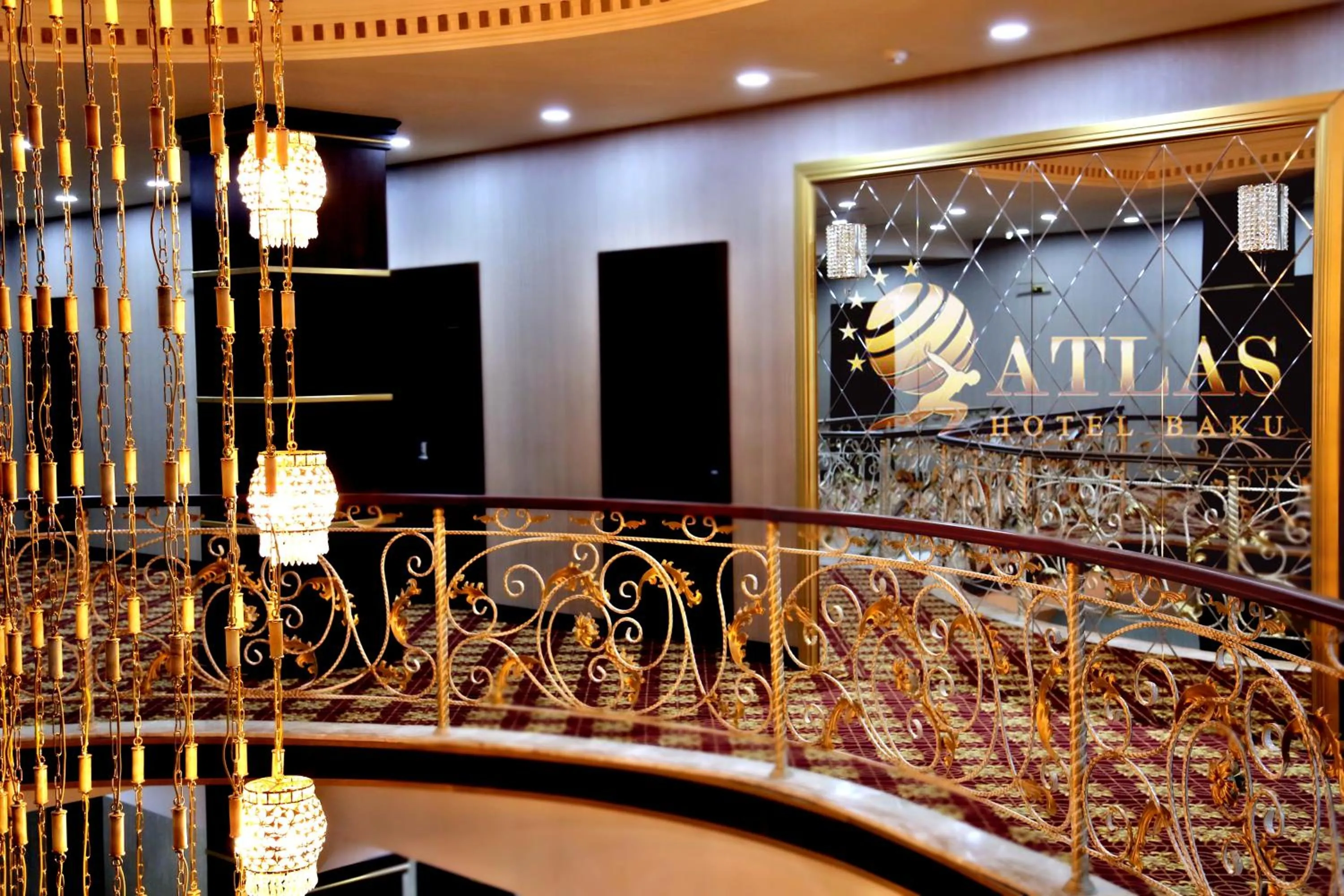Lobby or reception in Atlas Hotel Baku