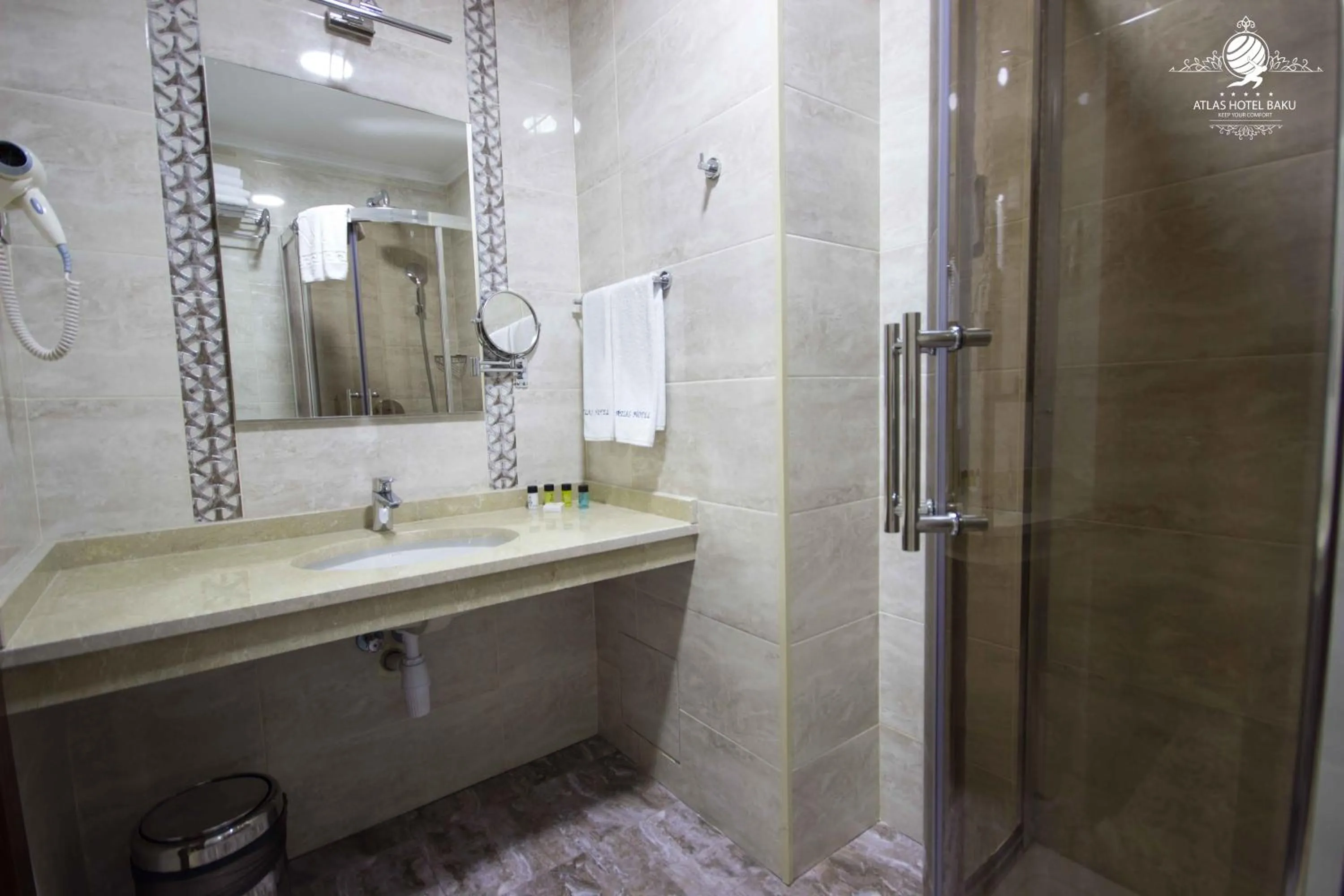 Bathroom in Atlas Hotel Baku