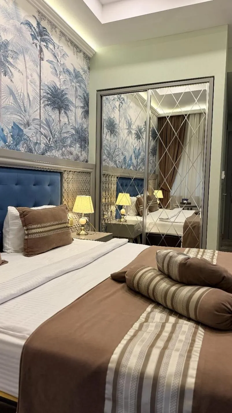 Bed in Atlas Hotel Baku