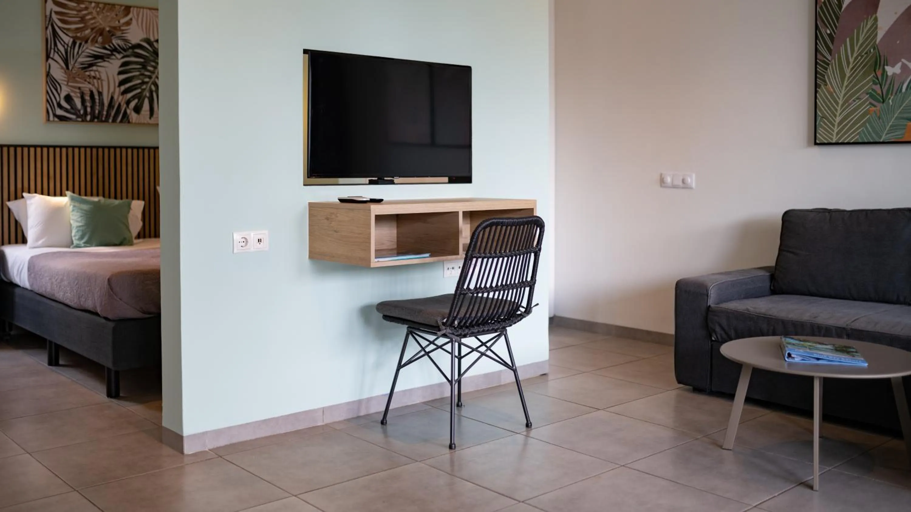 Photo of the whole room, Bed in Blue Bay Lodges