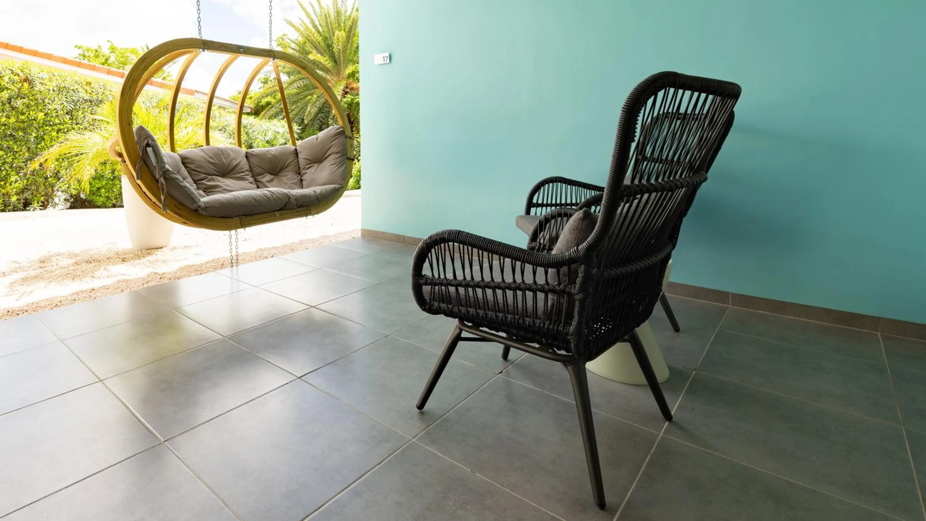 Patio in Blue Bay Lodges