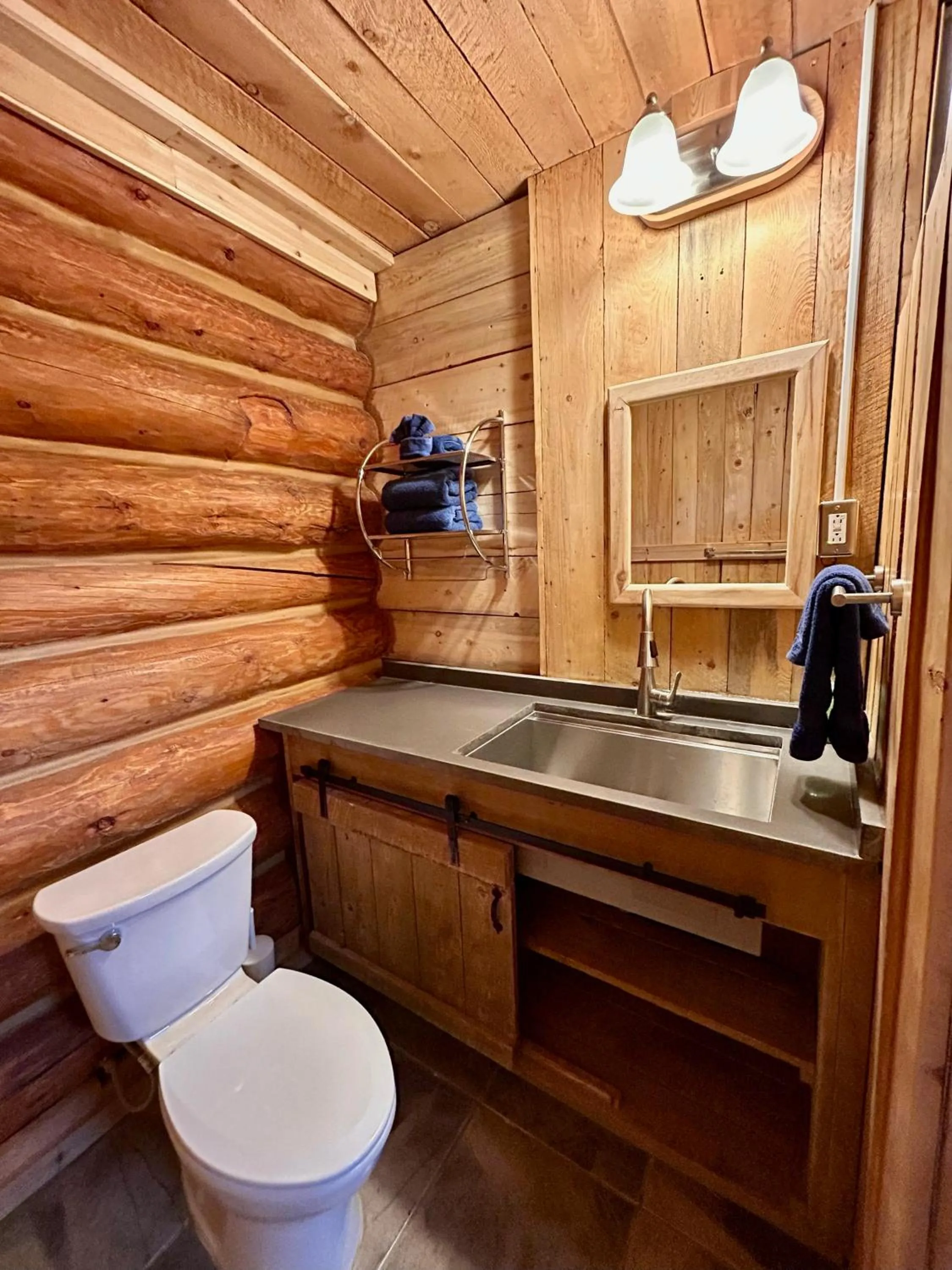 Bathroom in Boulder Mountain Guest Ranch