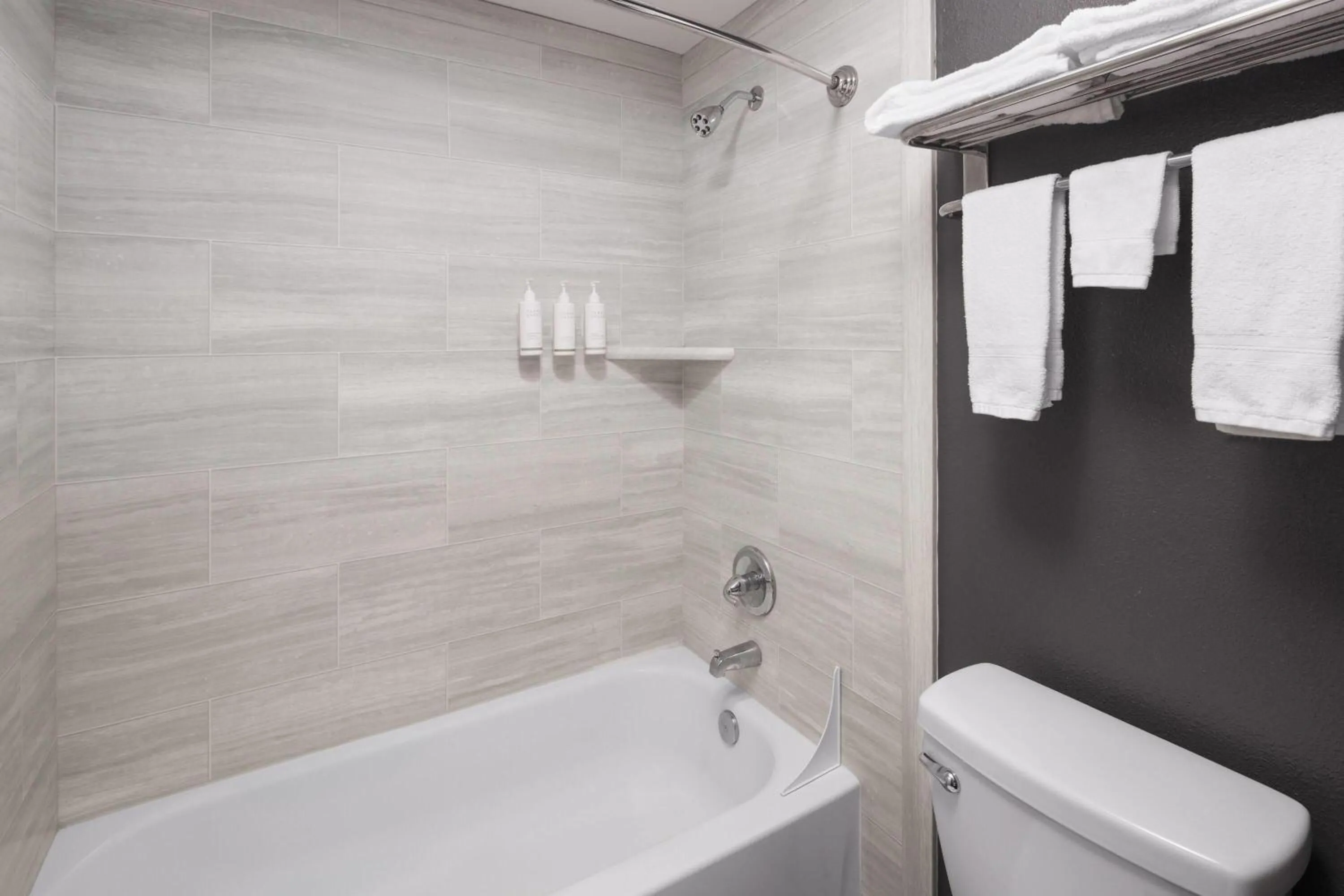 Bathroom in Basecamp Puyallup a Travelodge by Wyndham