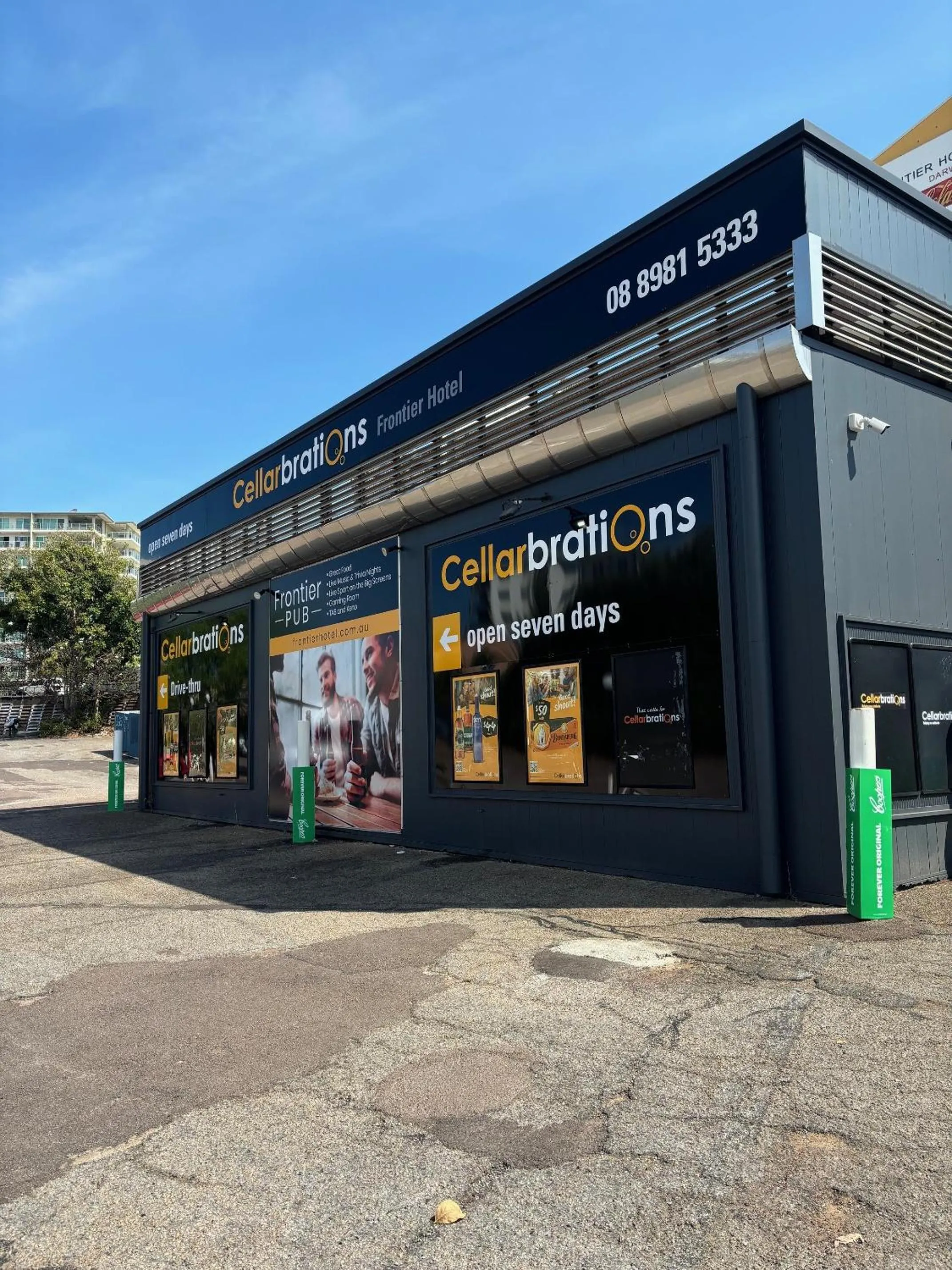 Restaurant/places to eat in Frontier Hotel Darwin