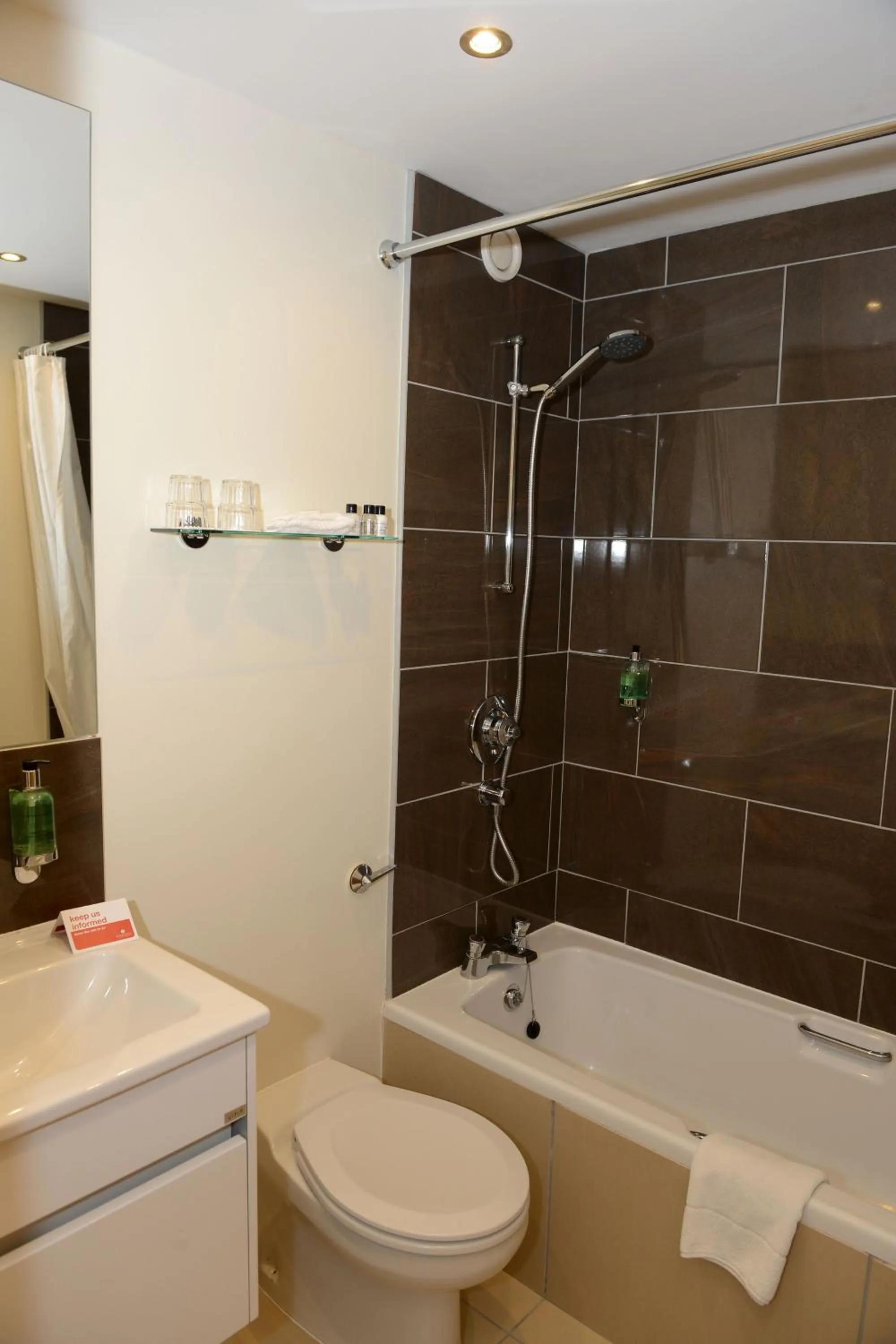 Bathroom in Ramada Telford Ironbridge