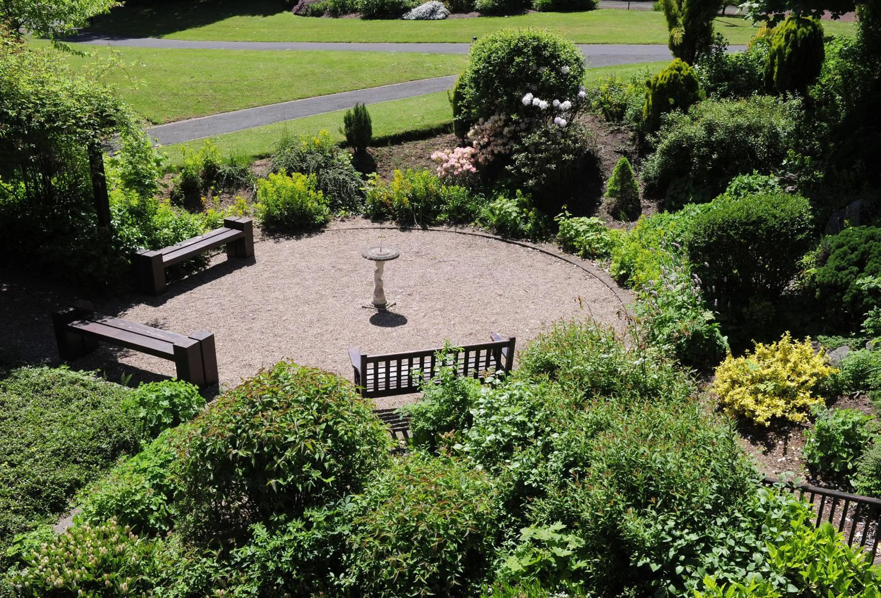 Garden in Ramada Telford Ironbridge