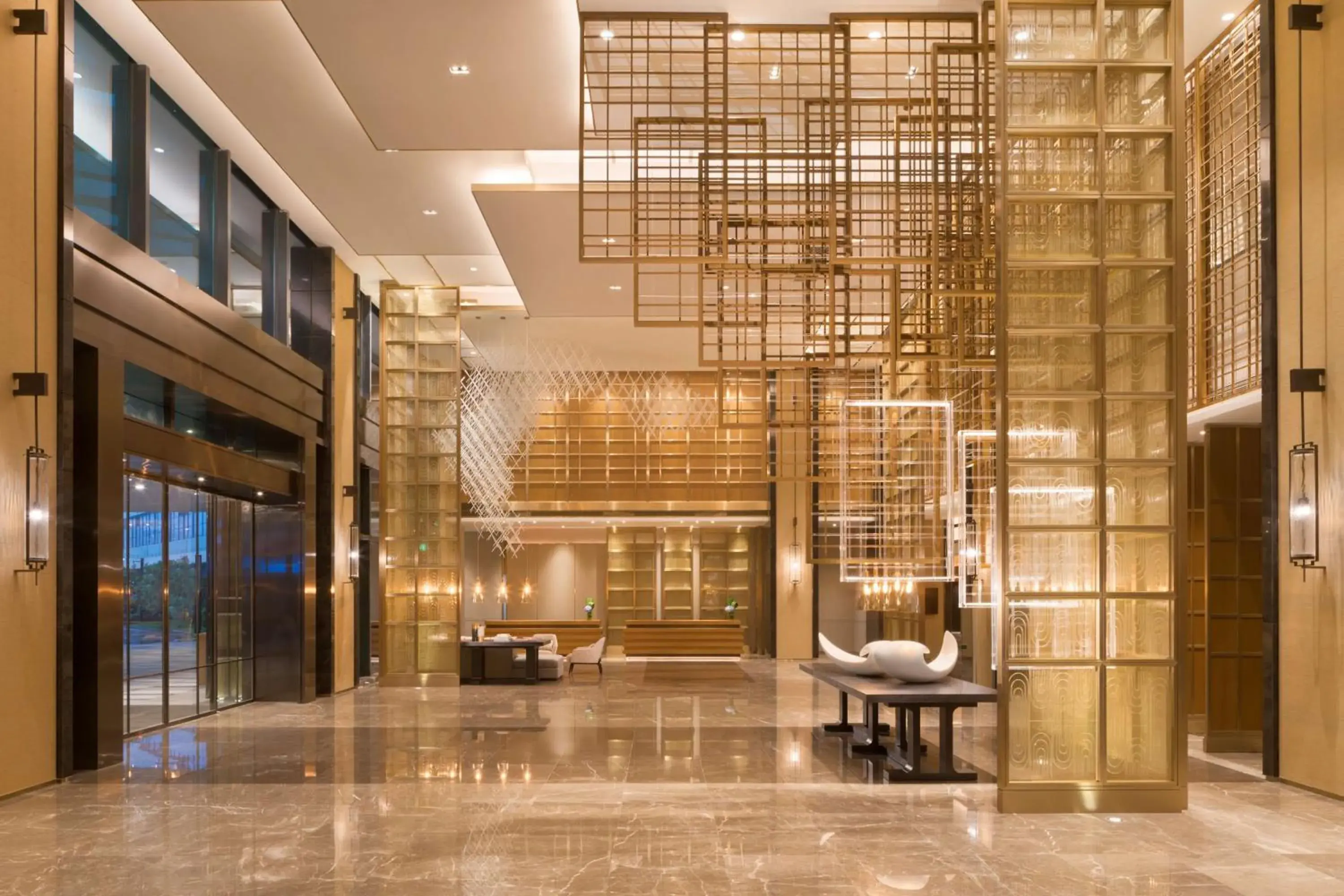 Lobby or reception in Hyatt Regency Shenzhen Airport Lobby or reception in Hyatt Regency Shenzhen Airport