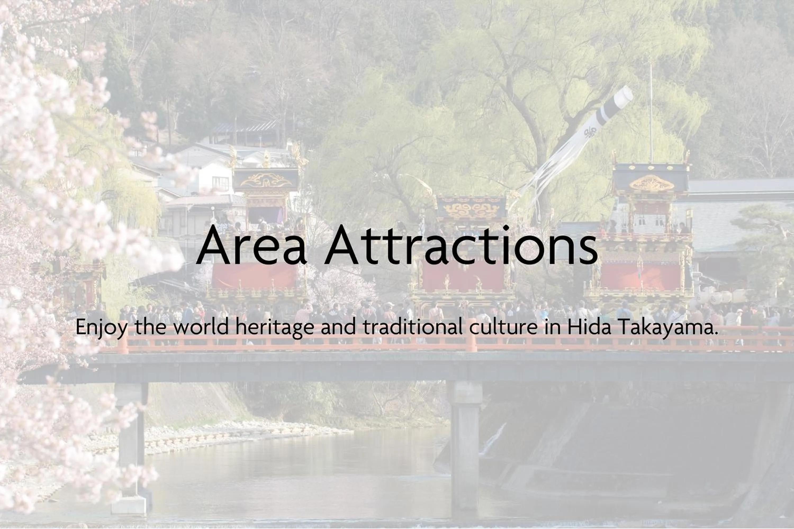 Nearby landmark in Hida Takayama Onsen Takayama Green Hotel - KEIO GROUP HOTELS -