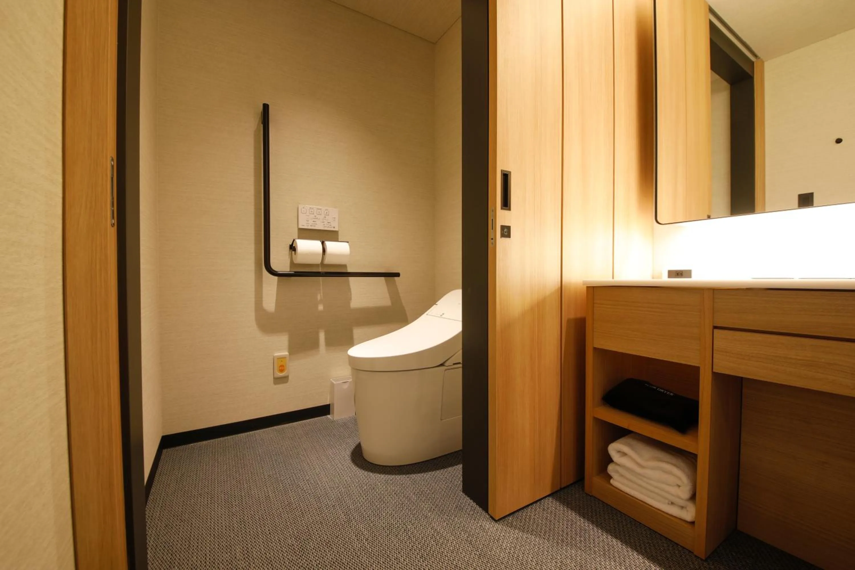 Toilet in Hida Takayama Onsen Takayama Green Hotel - KEIO GROUP HOTELS -