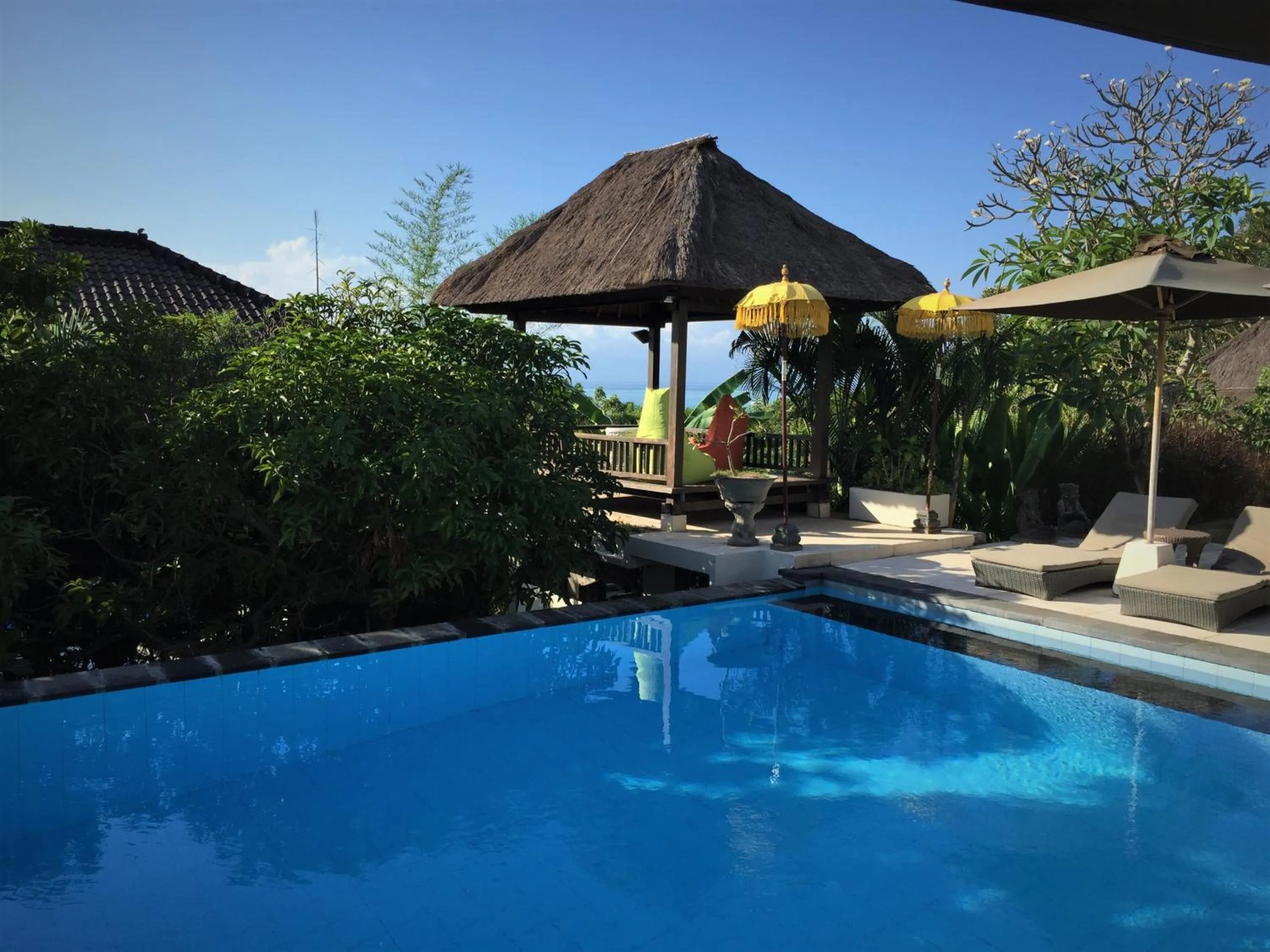 Swimming pool in Pandana Boutique Hotel