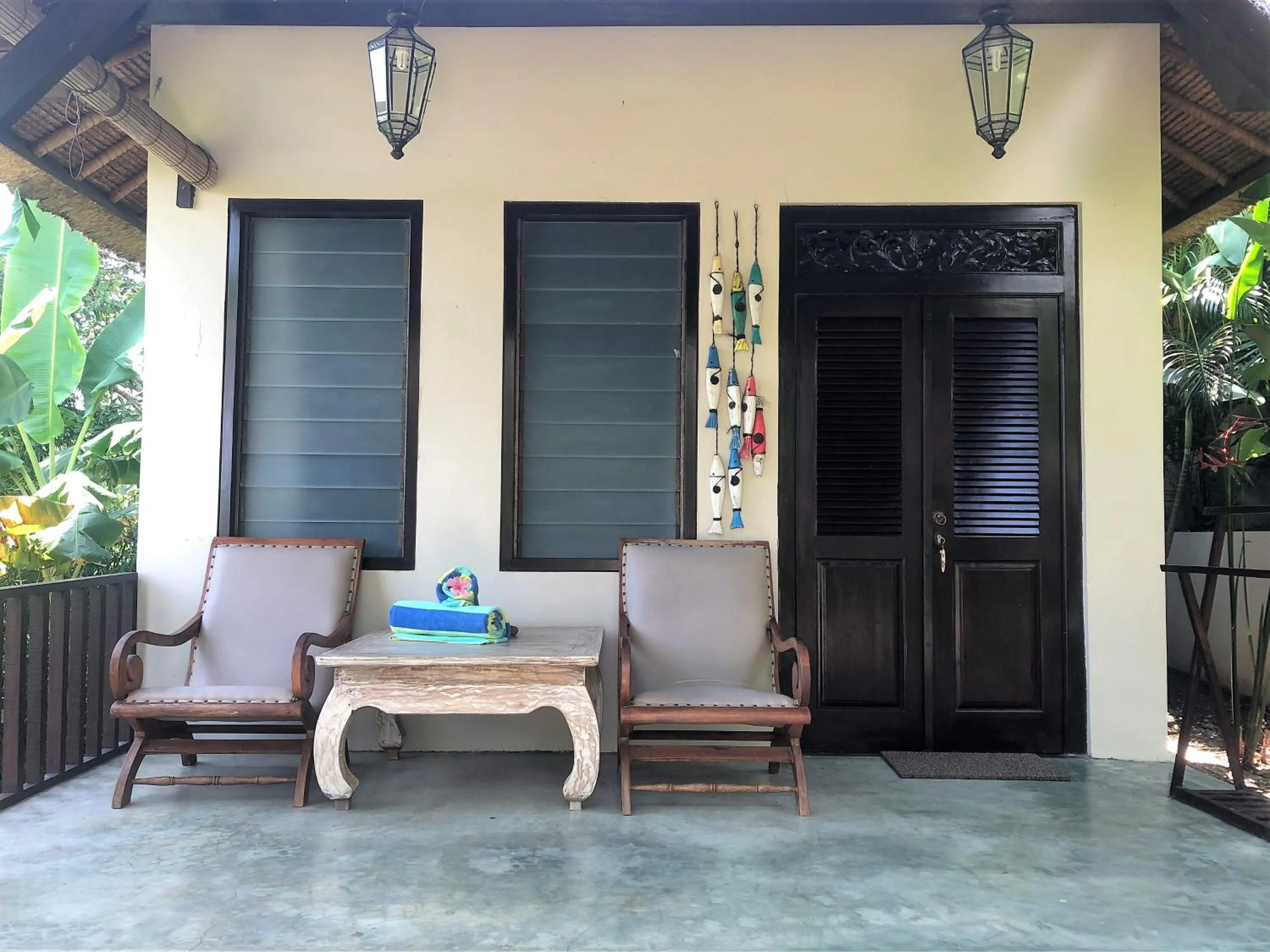 Patio in Pandana Boutique Hotel