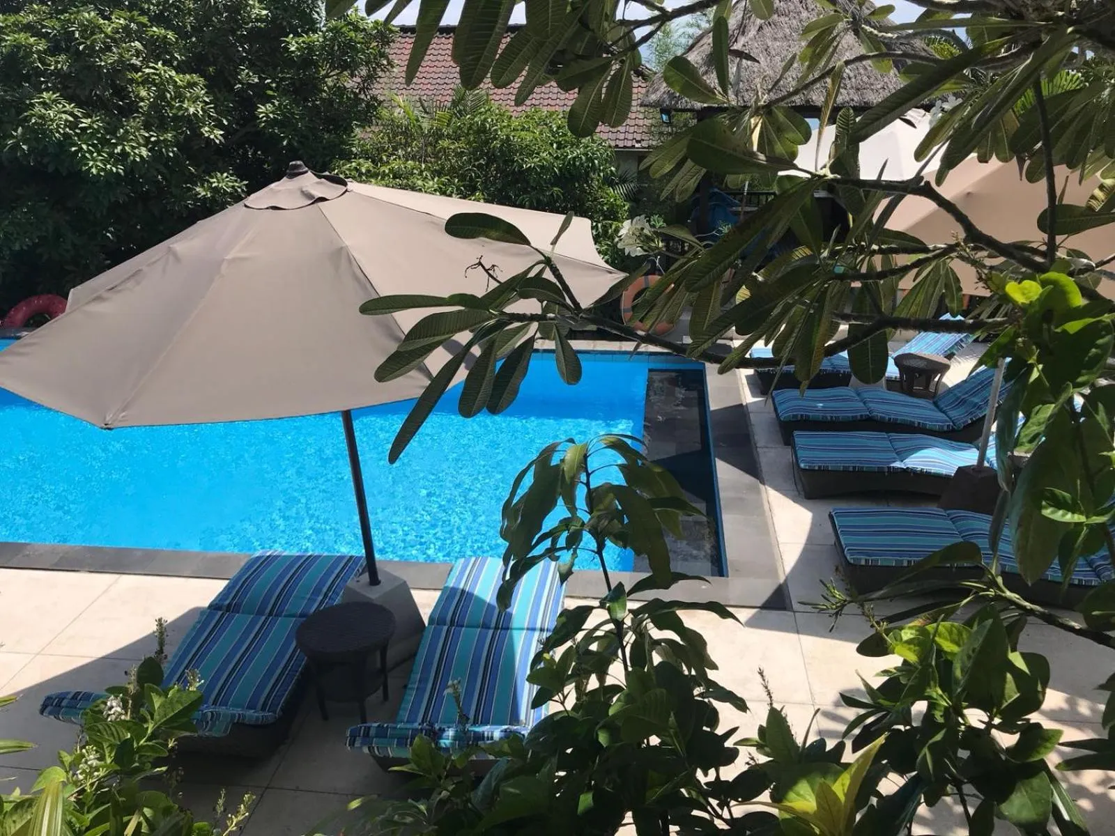 Swimming pool in Pandana Boutique Hotel