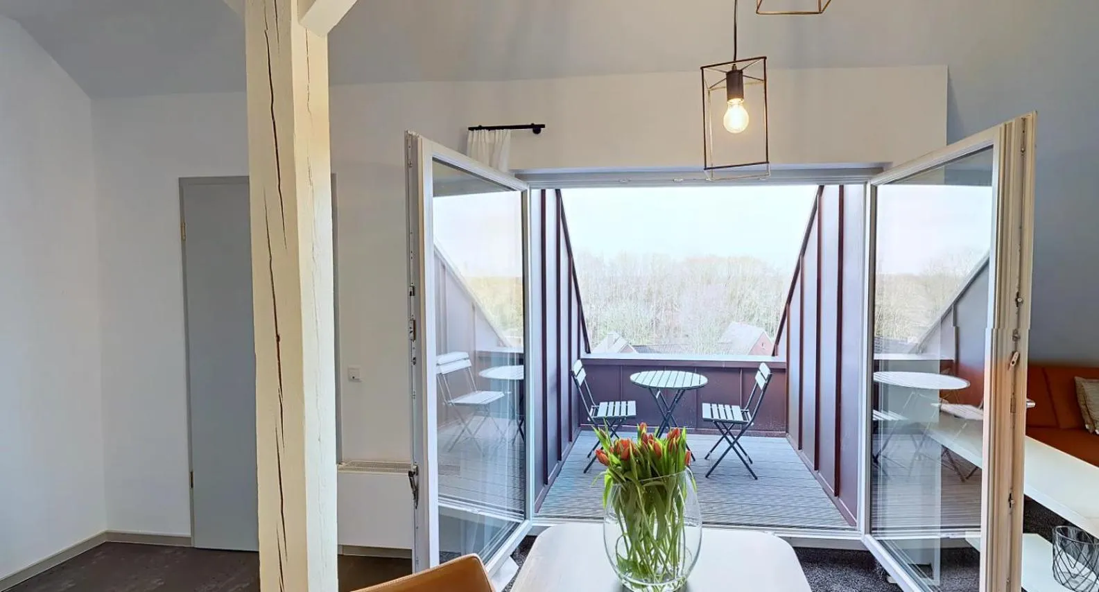 Balcony/Terrace in Boardinghouse Emden