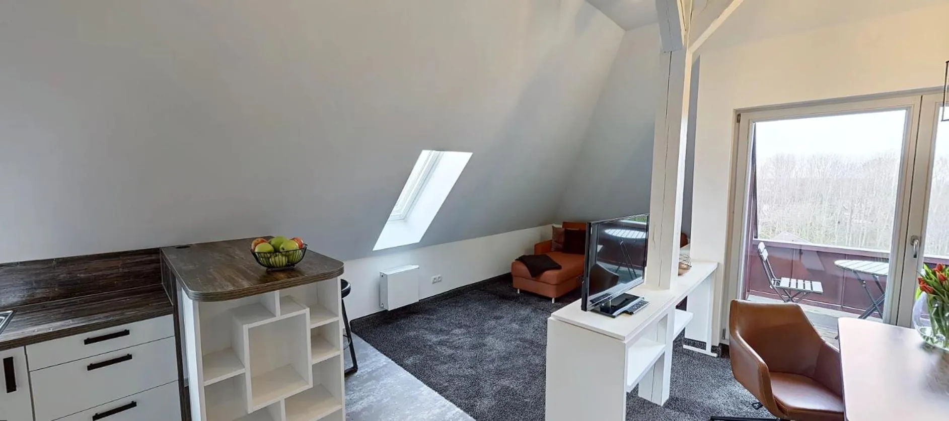 Seating area in Boardinghouse Emden